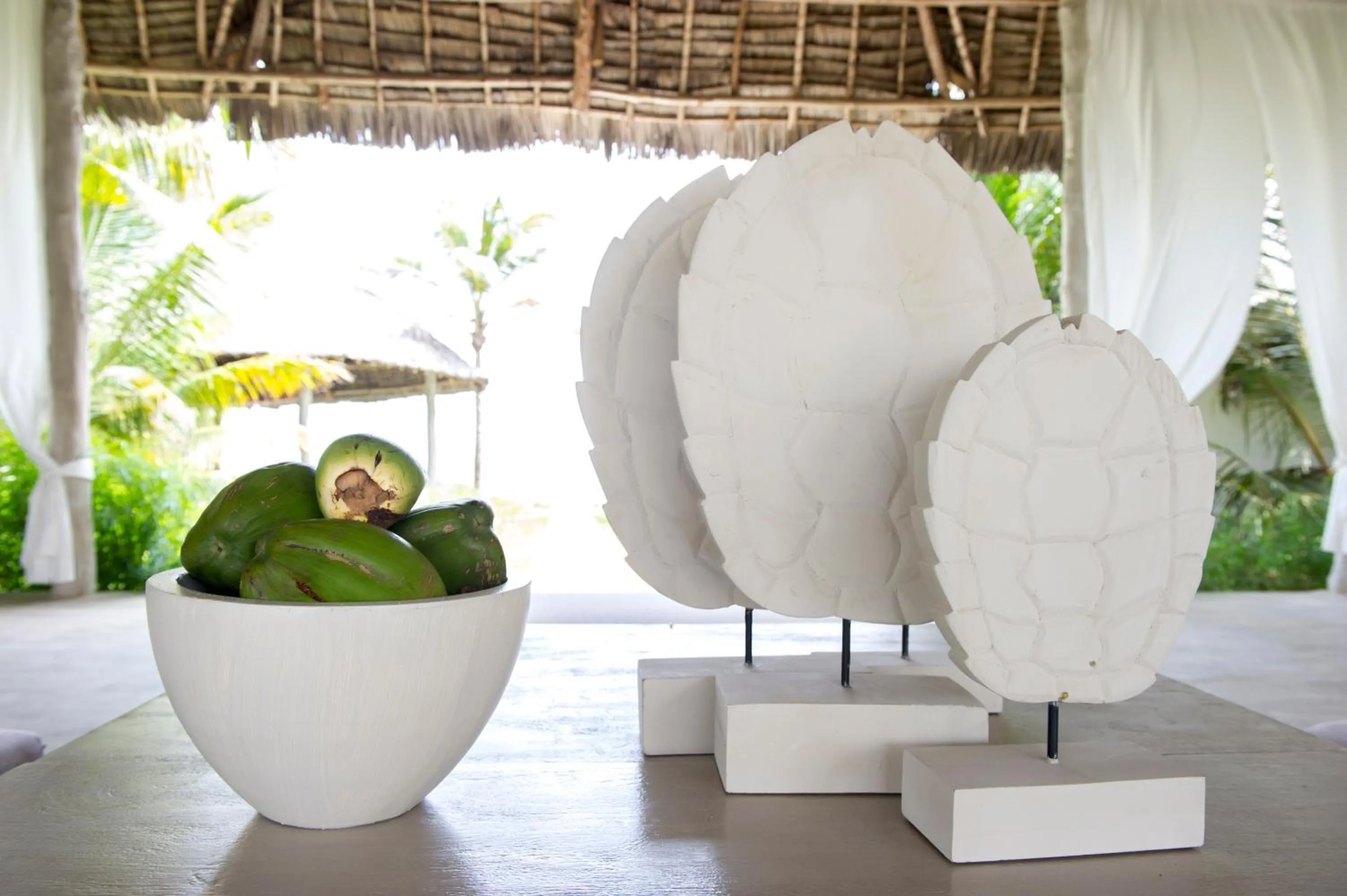 Decorative detail in Zawadi Hotel, Zanzibar