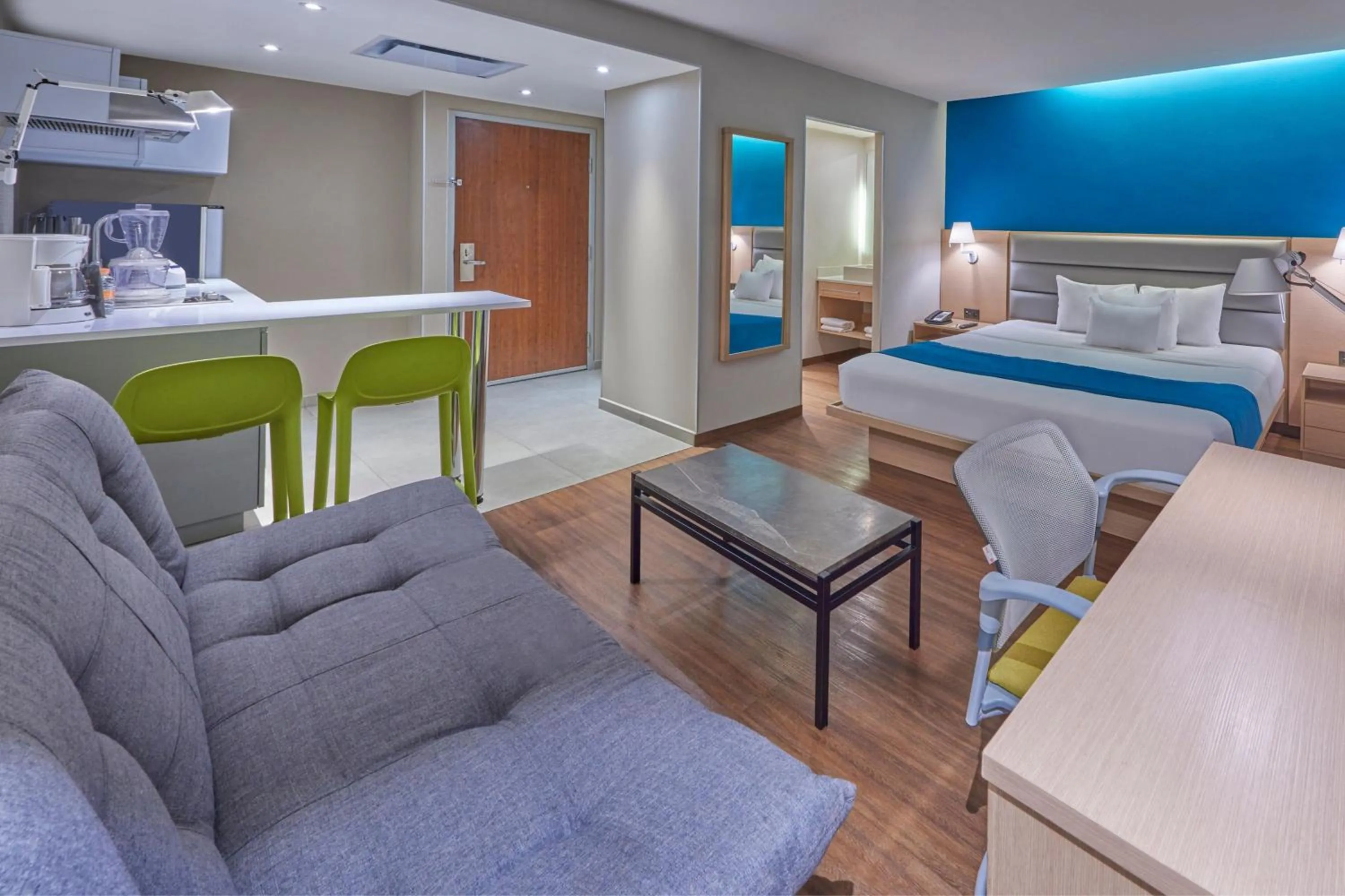 Bedroom in City Express Suites by Marriott Playa del Carmen