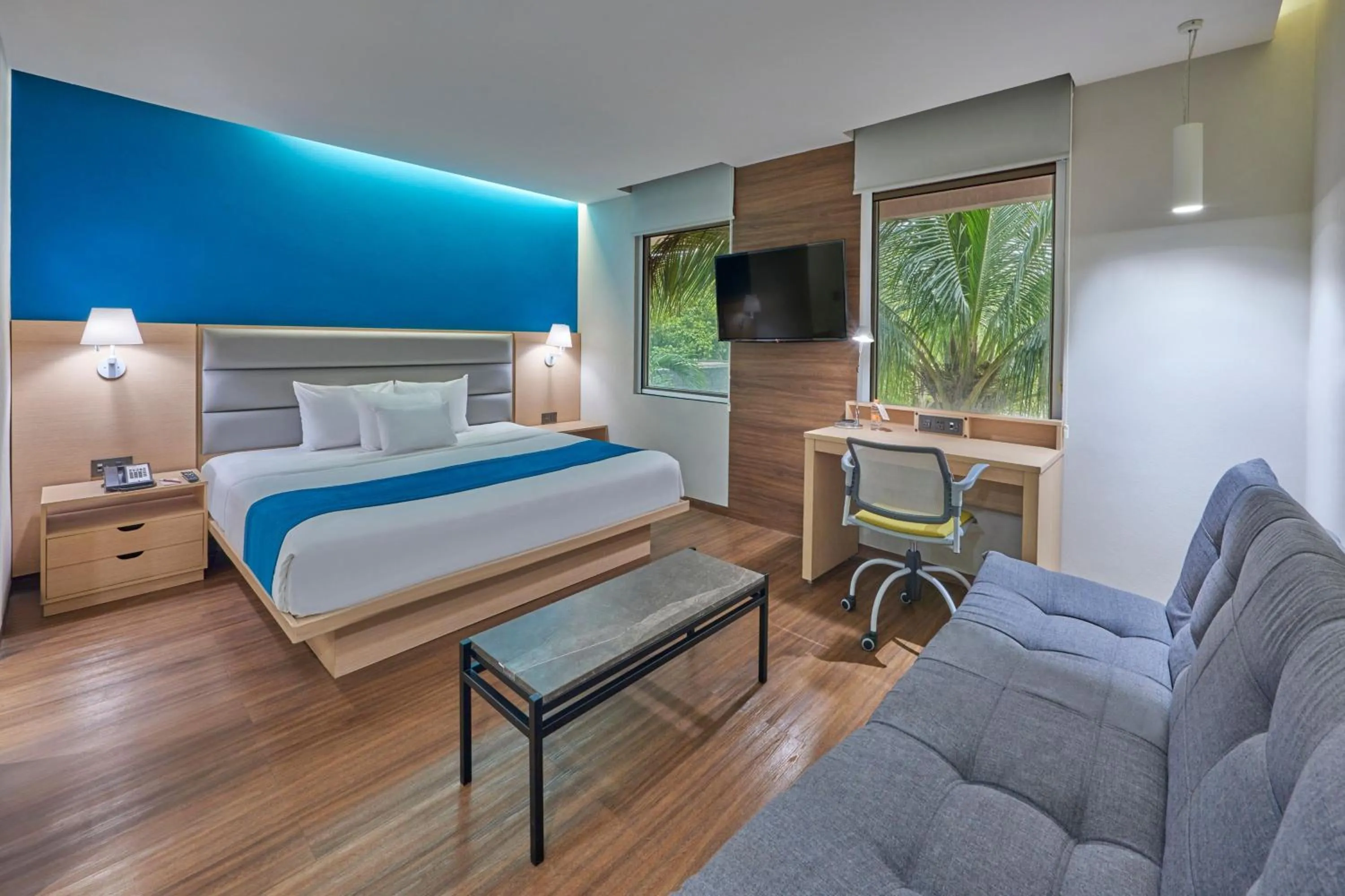 Bedroom in City Express Suites by Marriott Playa del Carmen