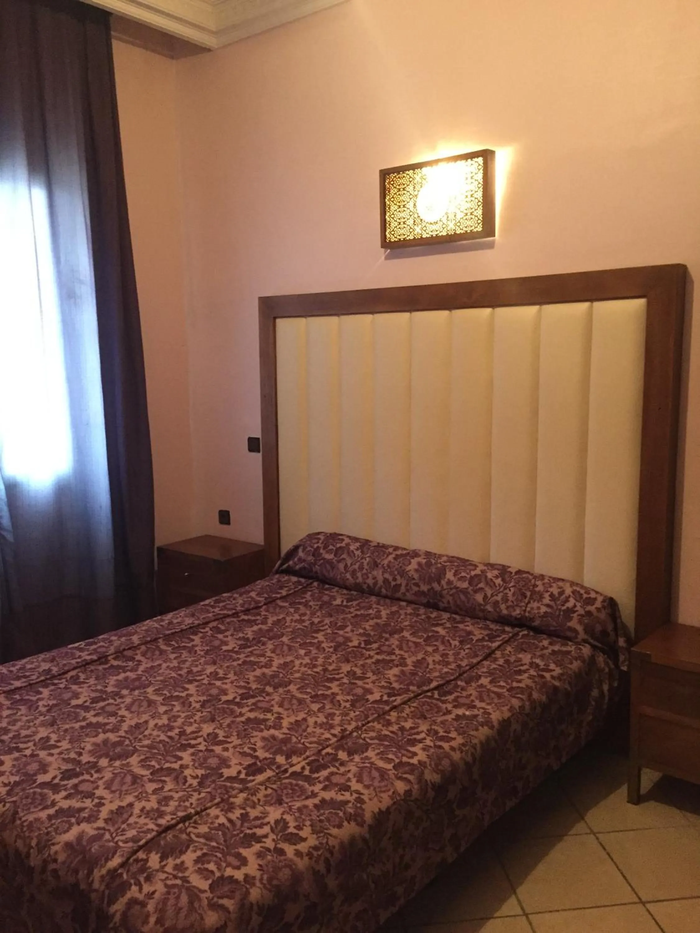 Bed in Hotel Boustane