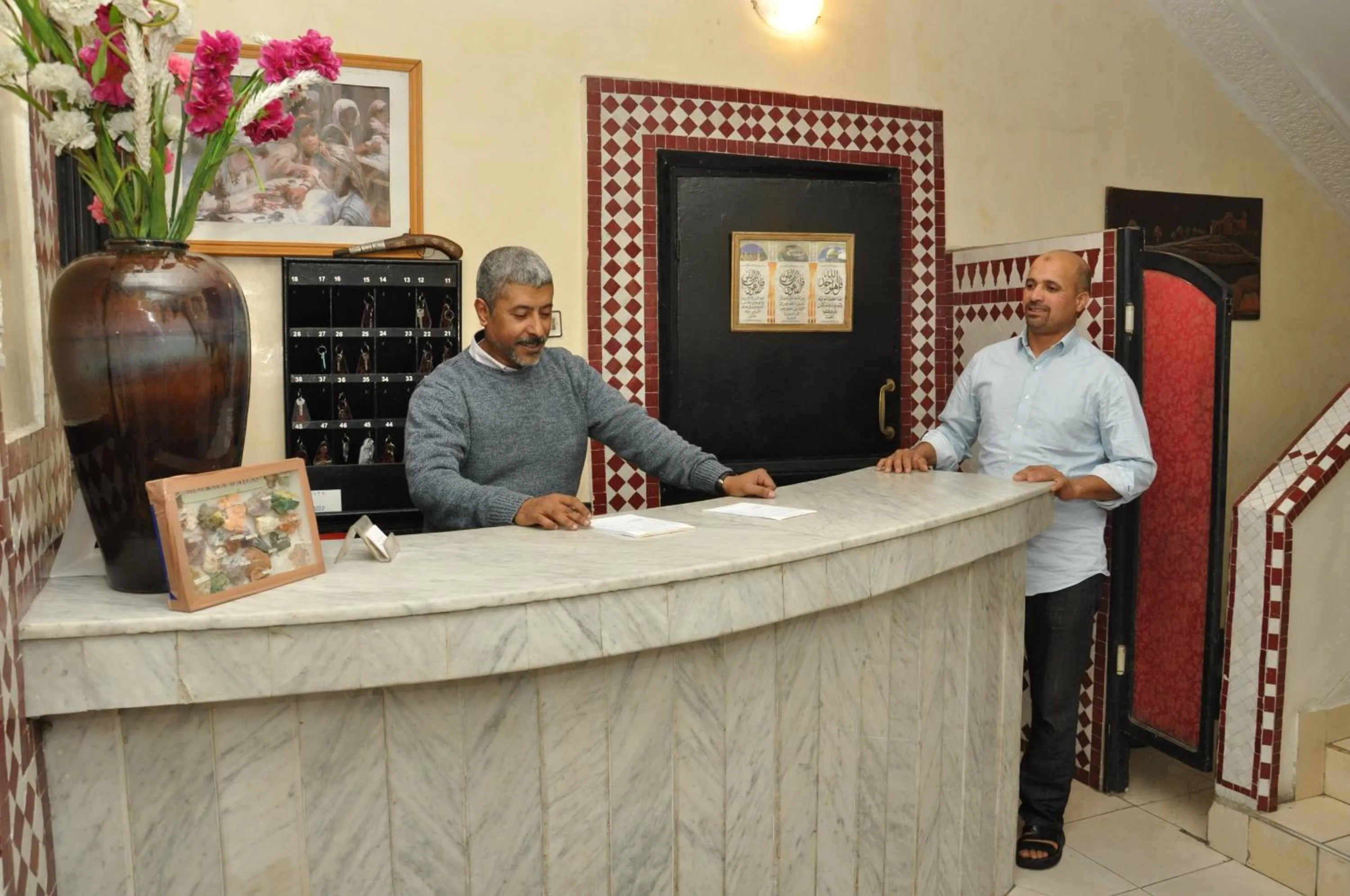 Staff in Hotel Boustane