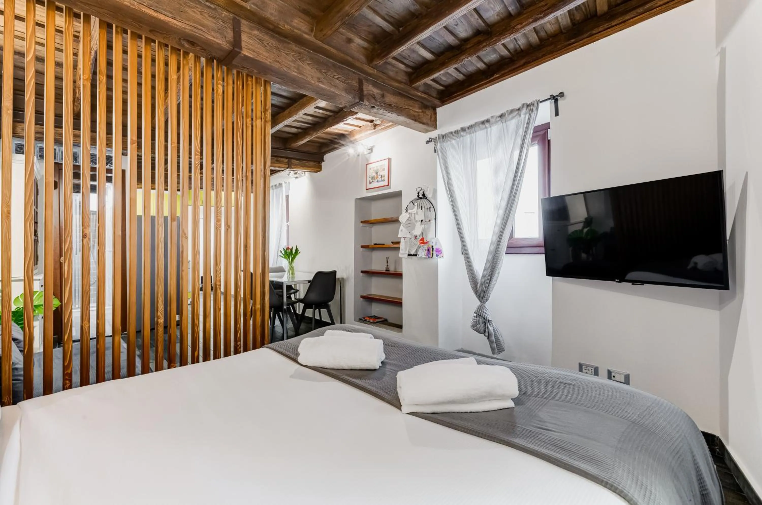 Bed in Chiavari Apartment
