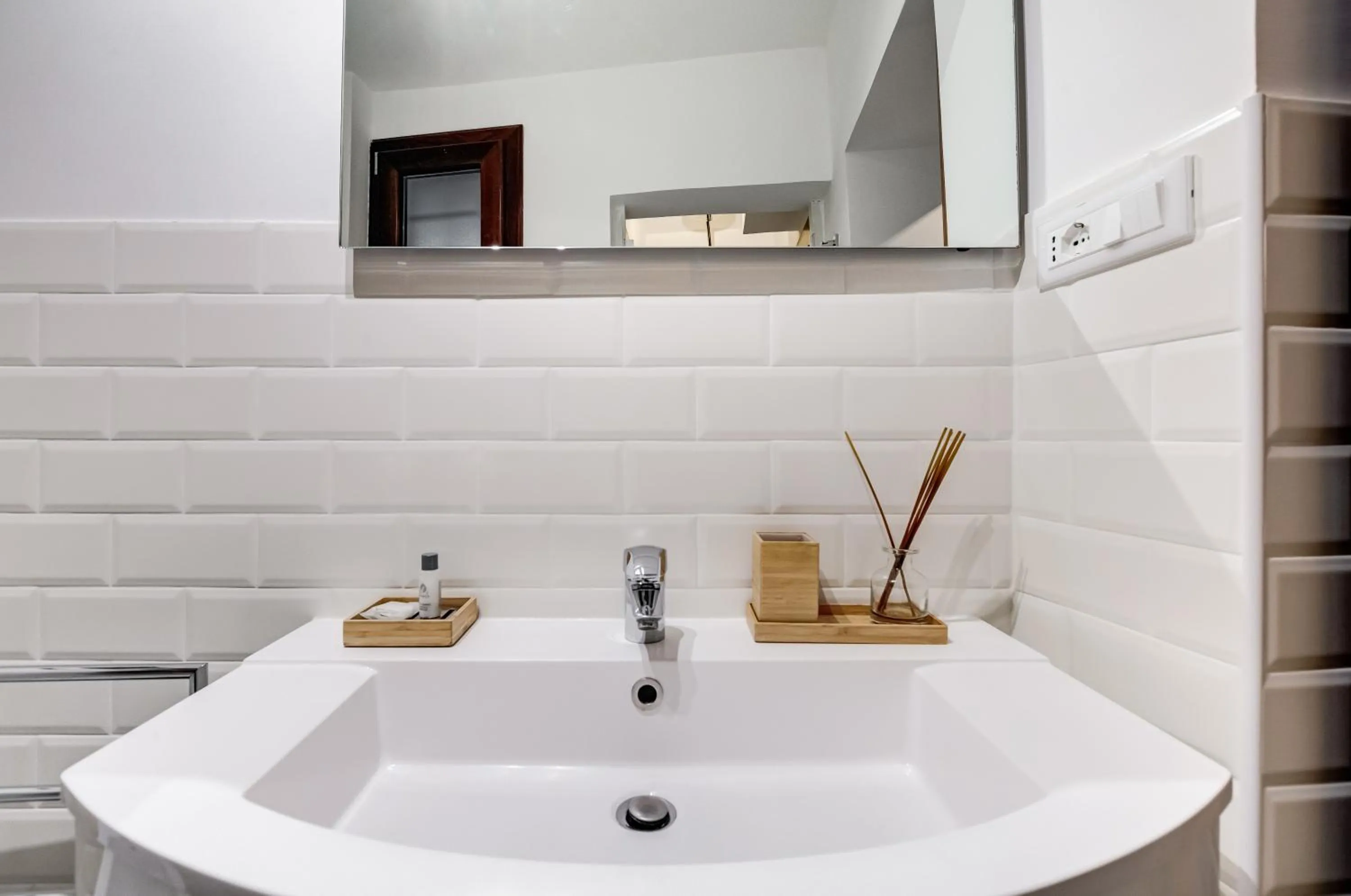 Bathroom in Chiavari Apartment