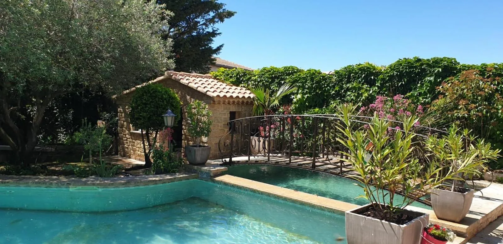 Garden in Villa Solary