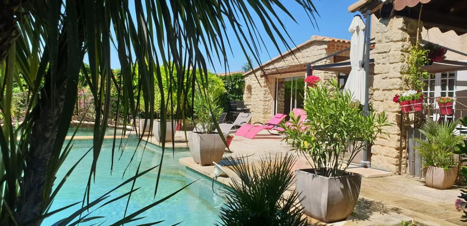 Patio in Villa Solary