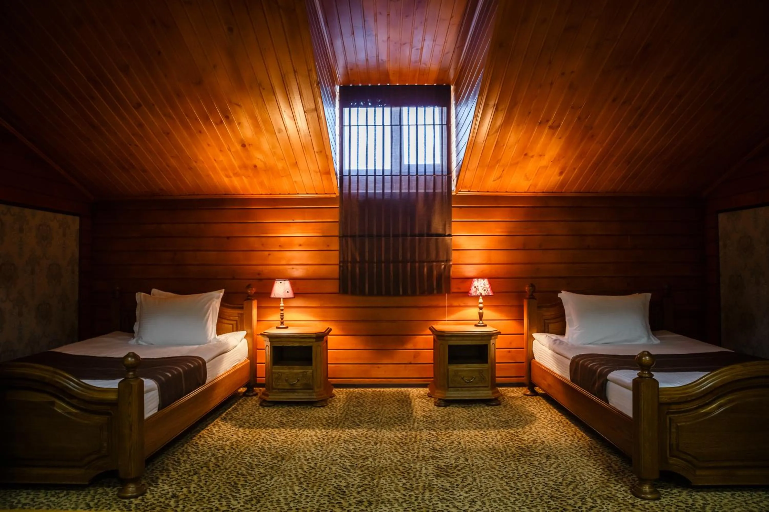 Bed in Guest House Chalet