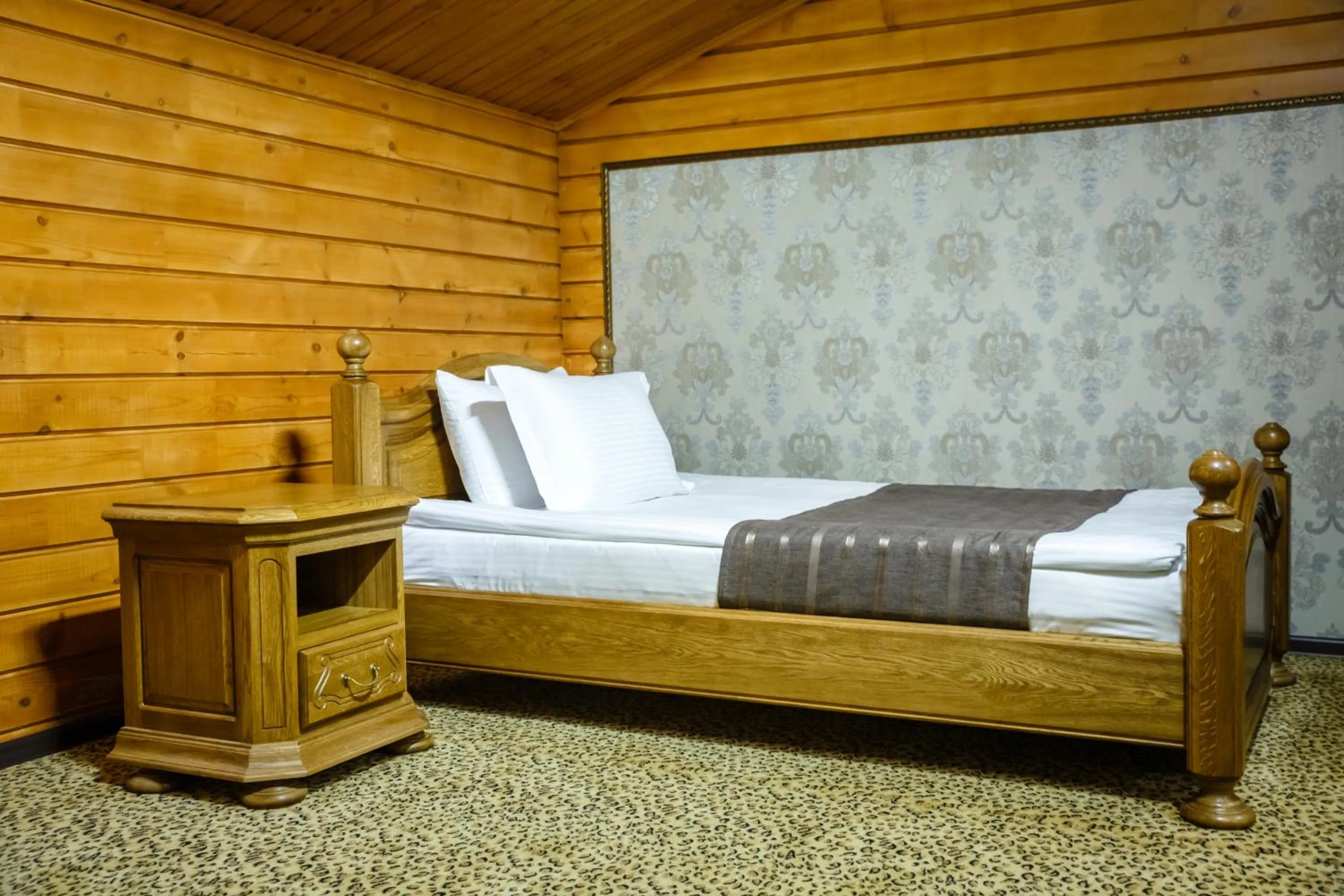 Bed in Guest House Chalet
