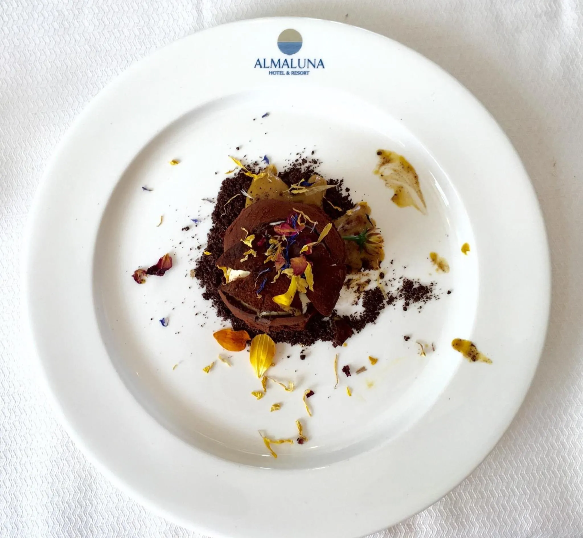 Food close-up in Almaluna Hotel & Resort