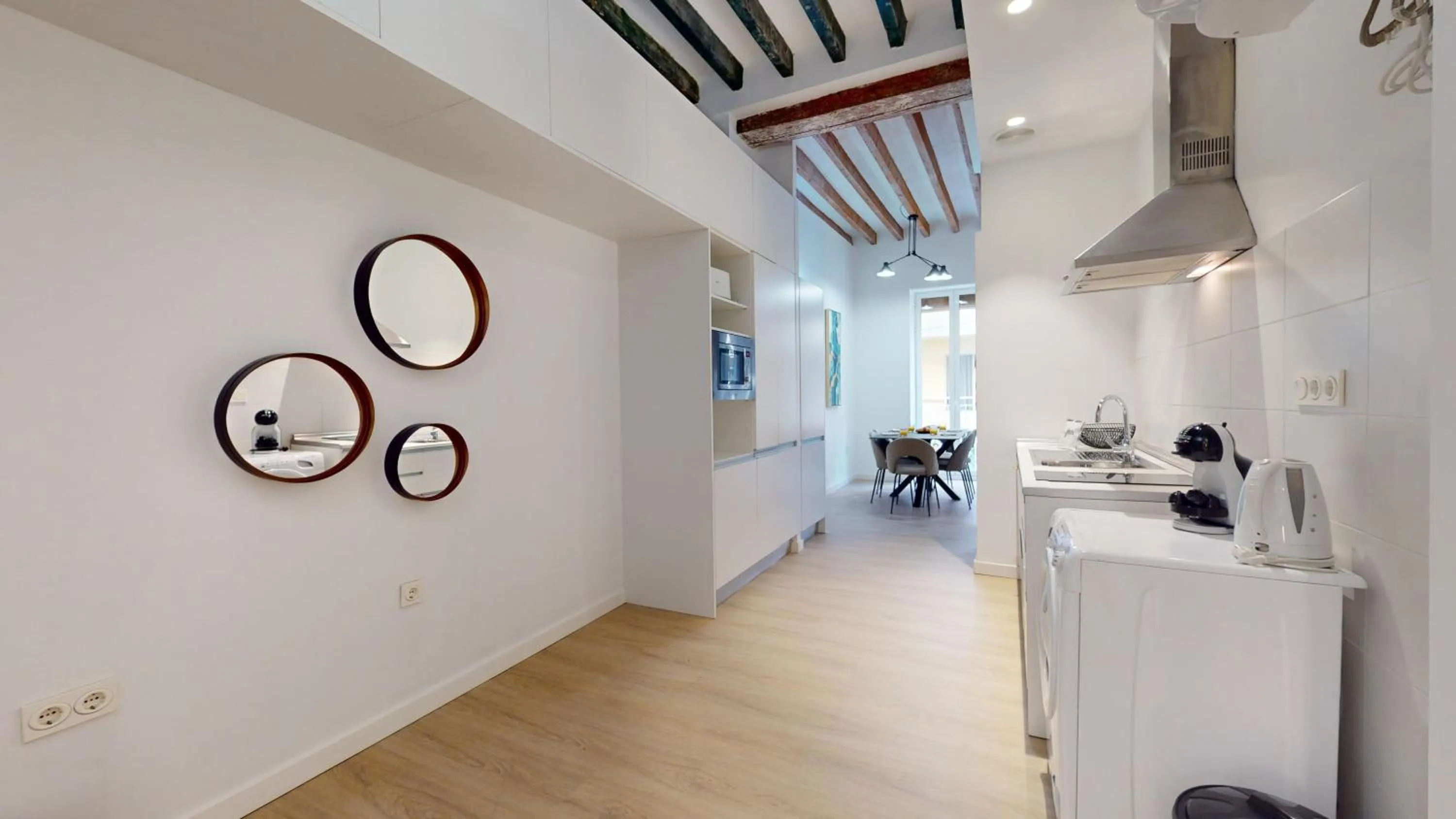 Kitchen or kitchenette in MyFlats Luxury City Center