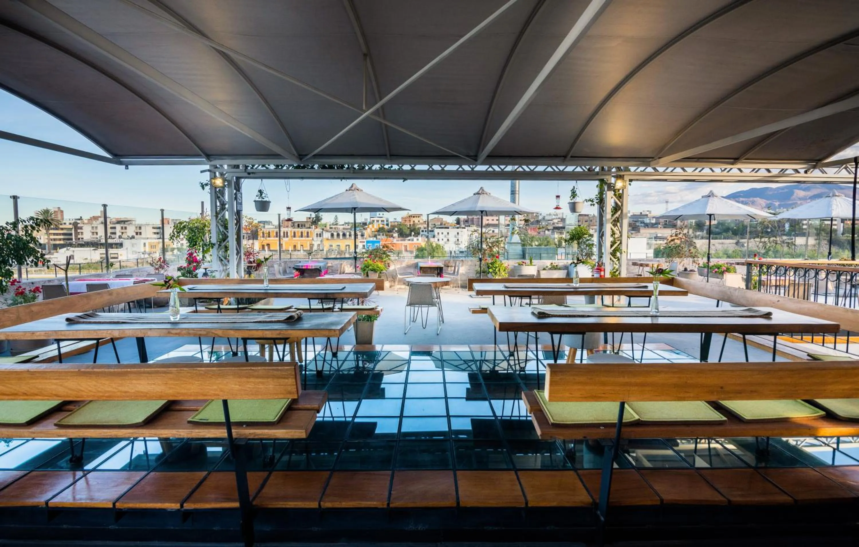 Seating area in Palla Boutique Hotel