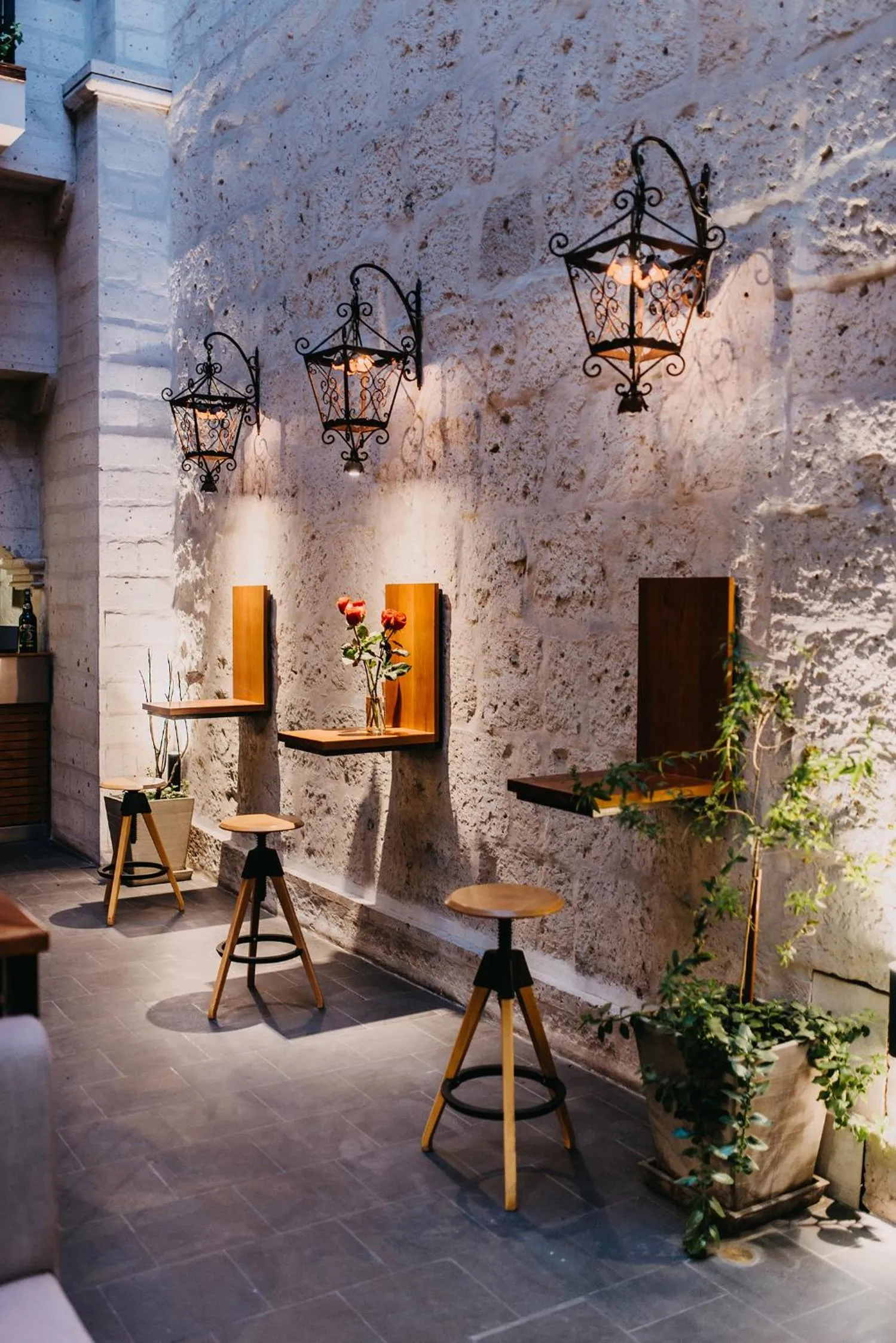 Patio in Palla Boutique Hotel