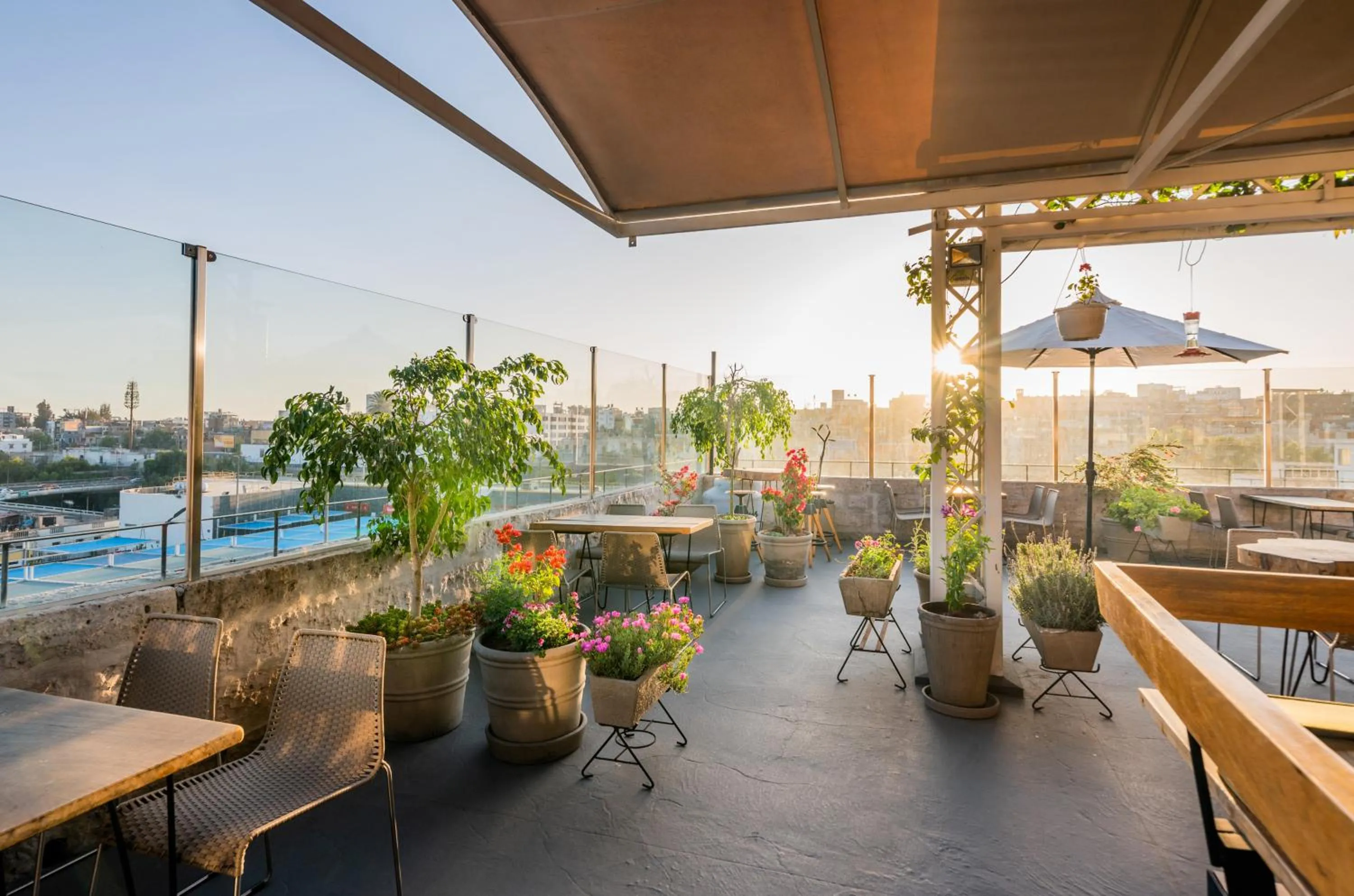 Balcony/Terrace in Palla Boutique Hotel