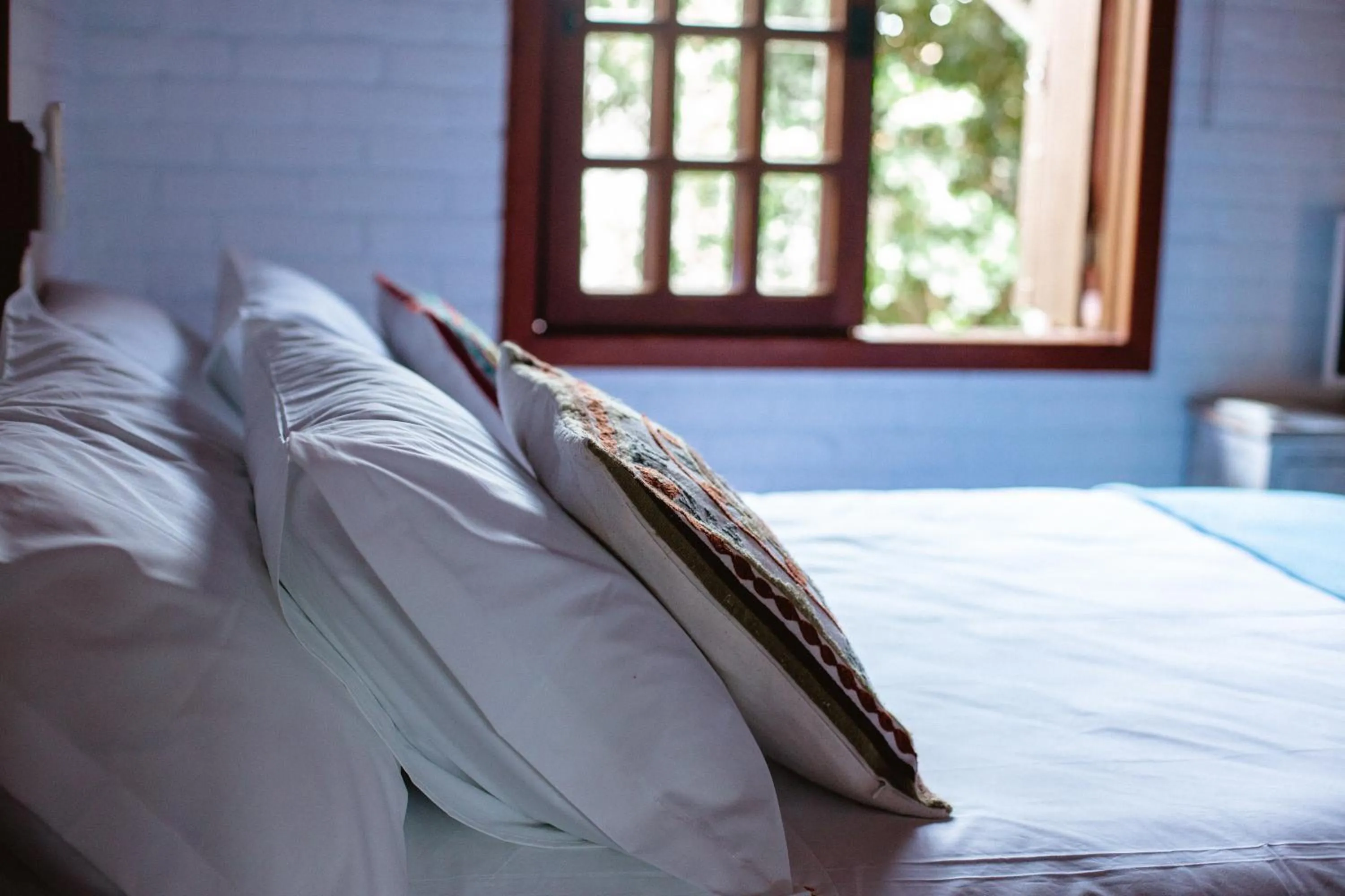 Bedroom, Bed in Pousada Villa Seychelles