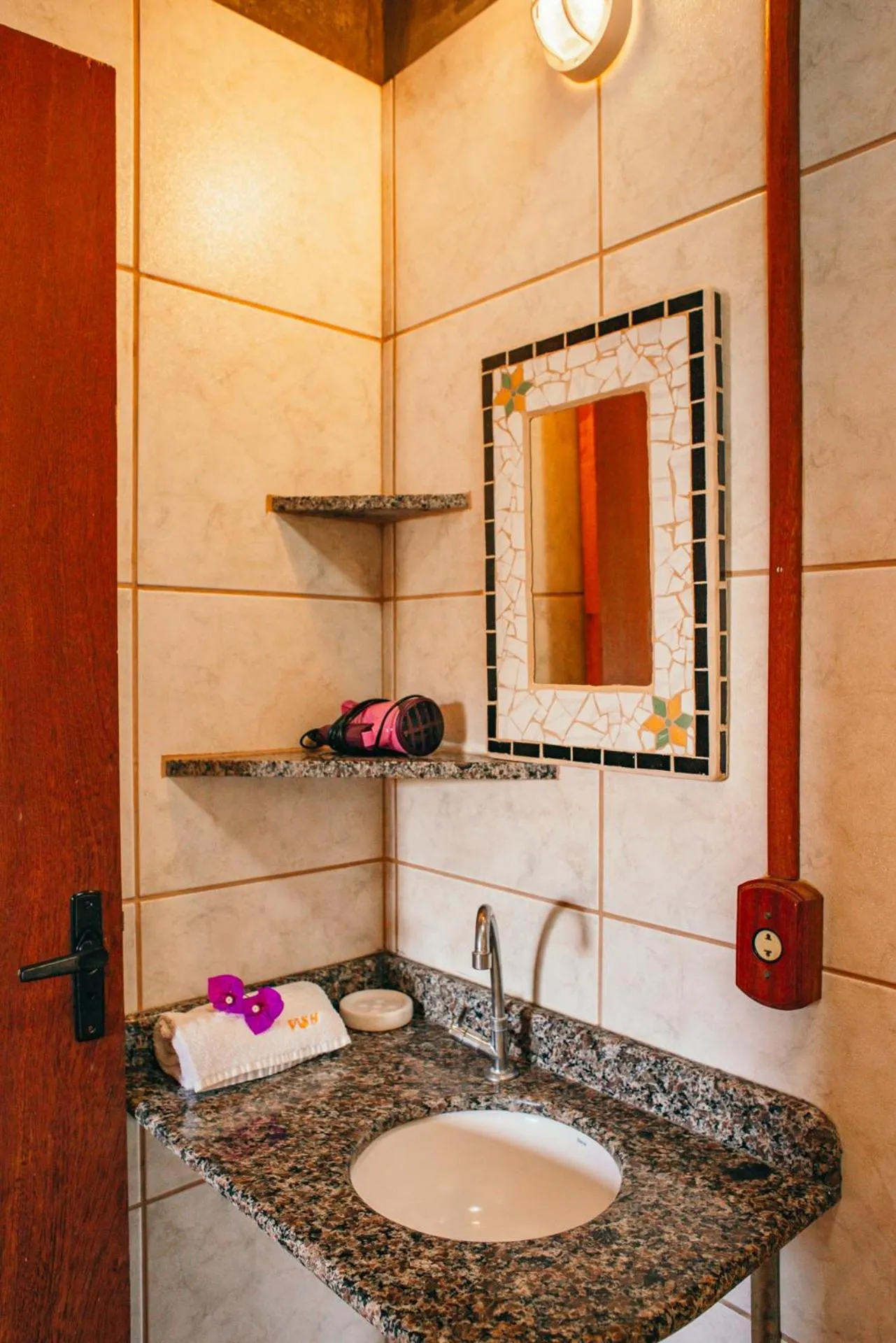 Bathroom in Pousada Villa Seychelles