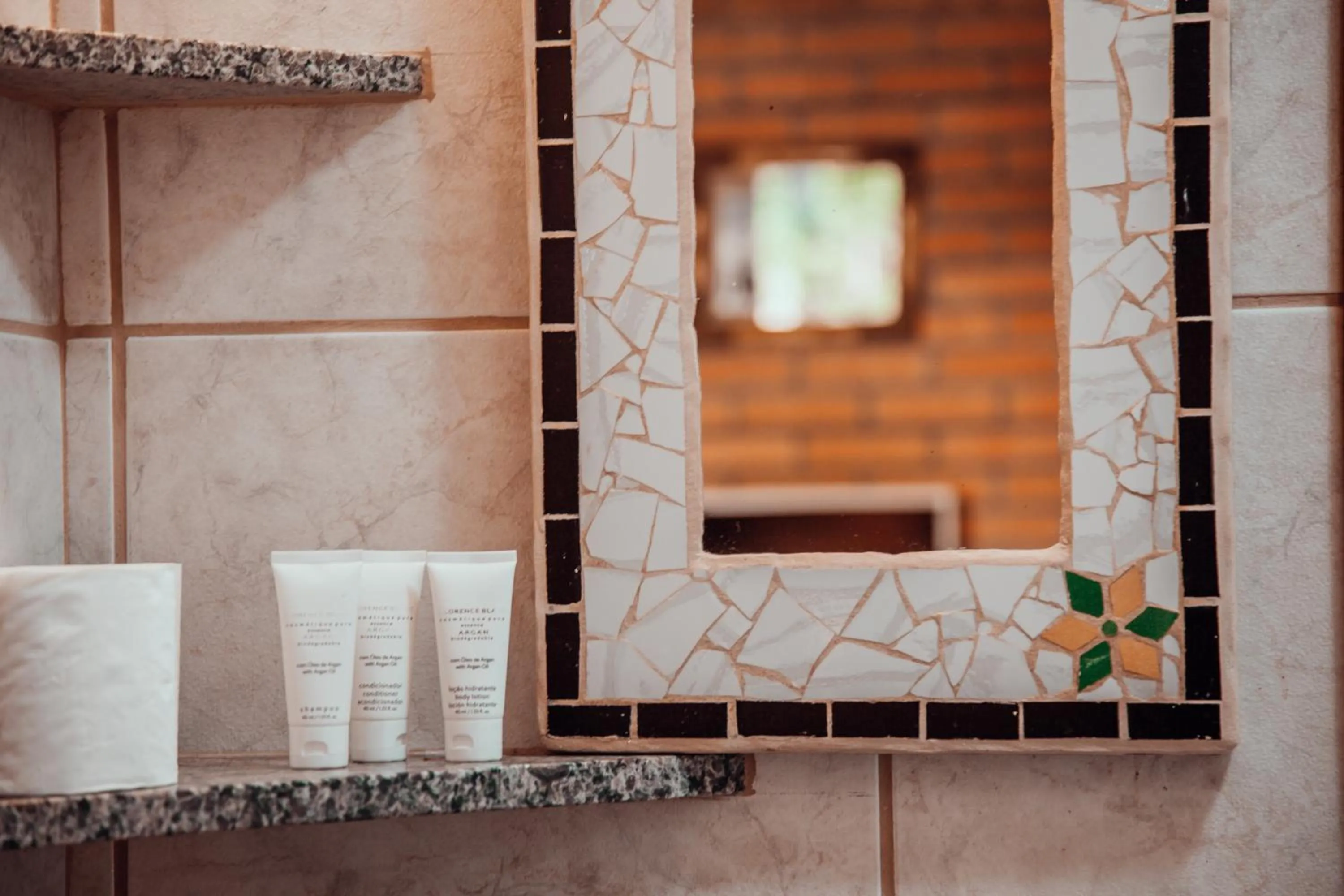 Bathroom in Pousada Villa Seychelles