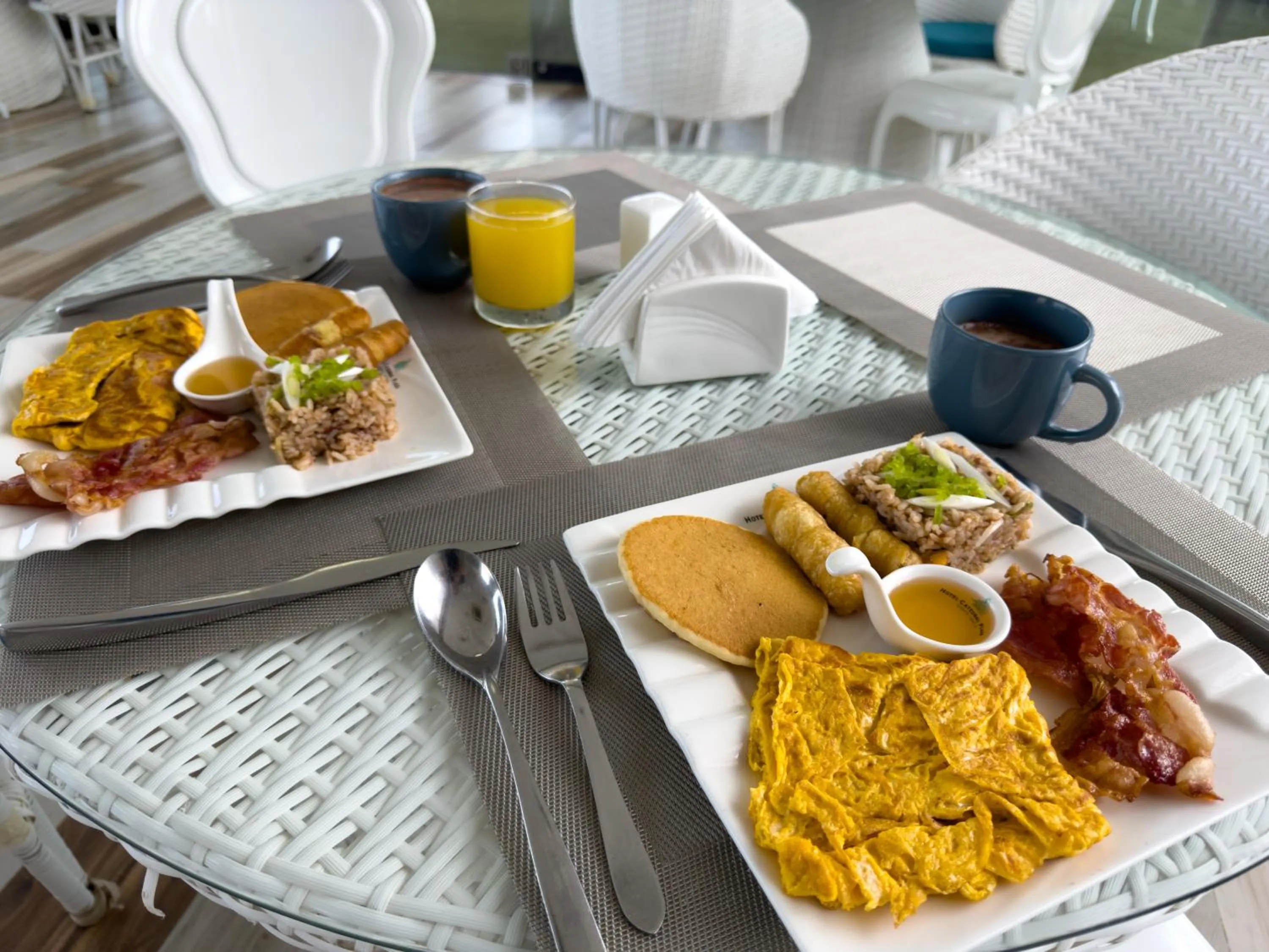 Breakfast in Hotel Catedral Plaza