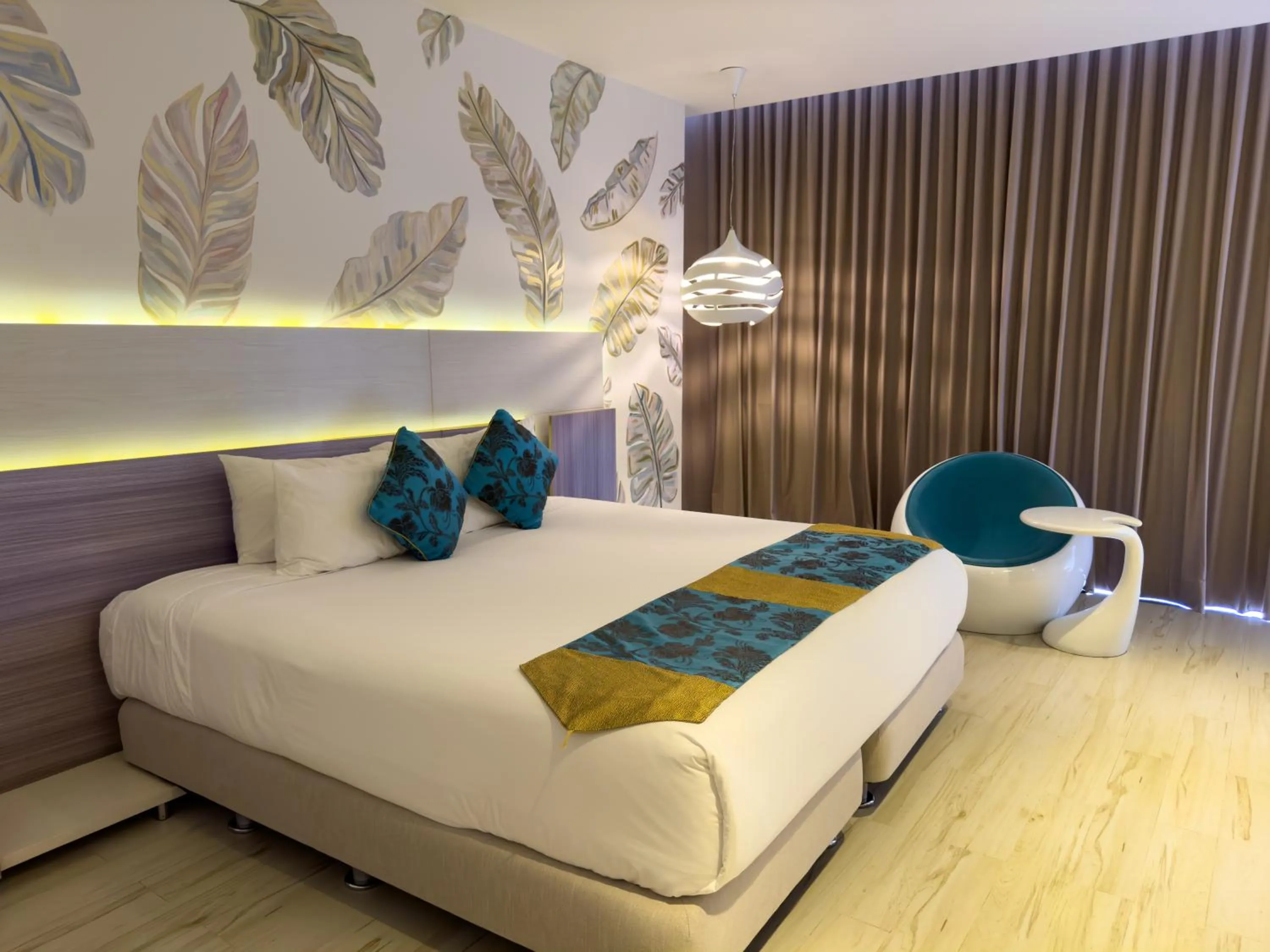 Bedroom, Bed in Hotel Catedral Plaza