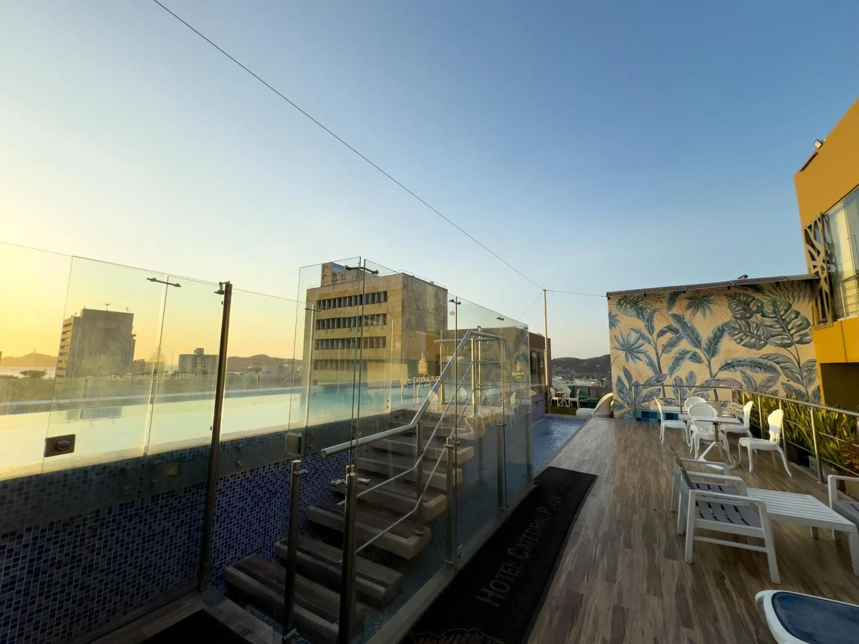 Balcony/Terrace in Hotel Catedral Plaza