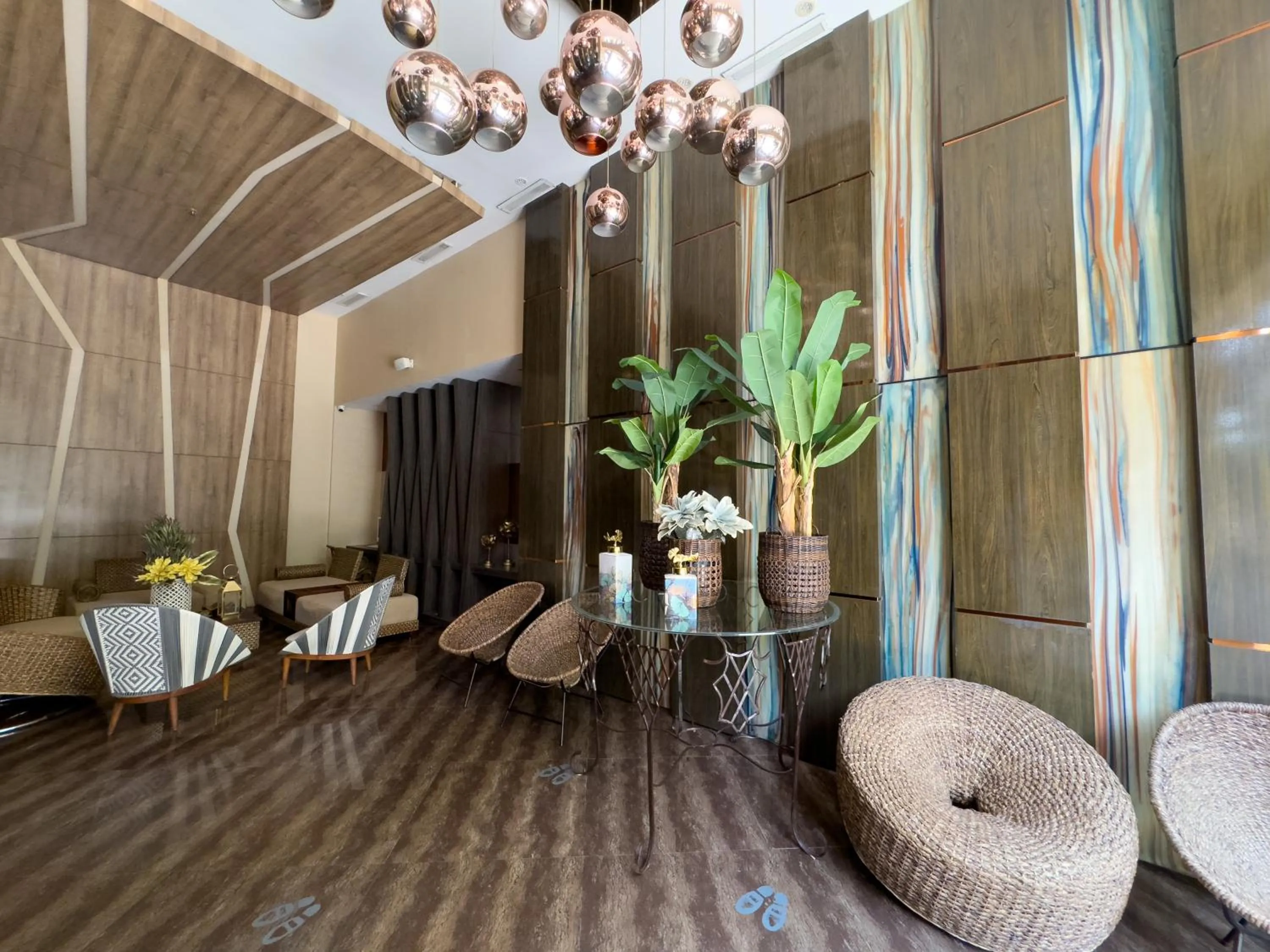 Lobby or reception in Hotel Catedral Plaza