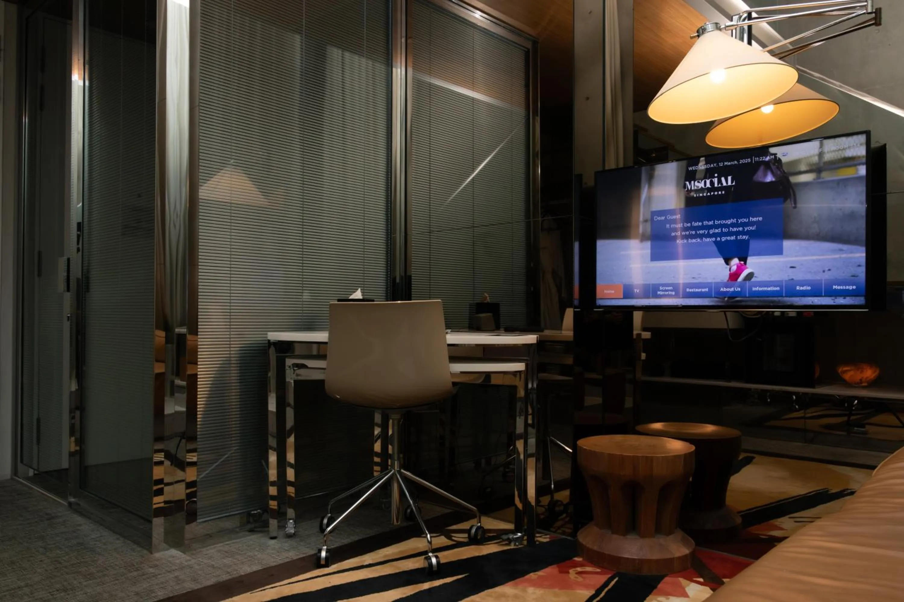 Bed in M Social Singapore