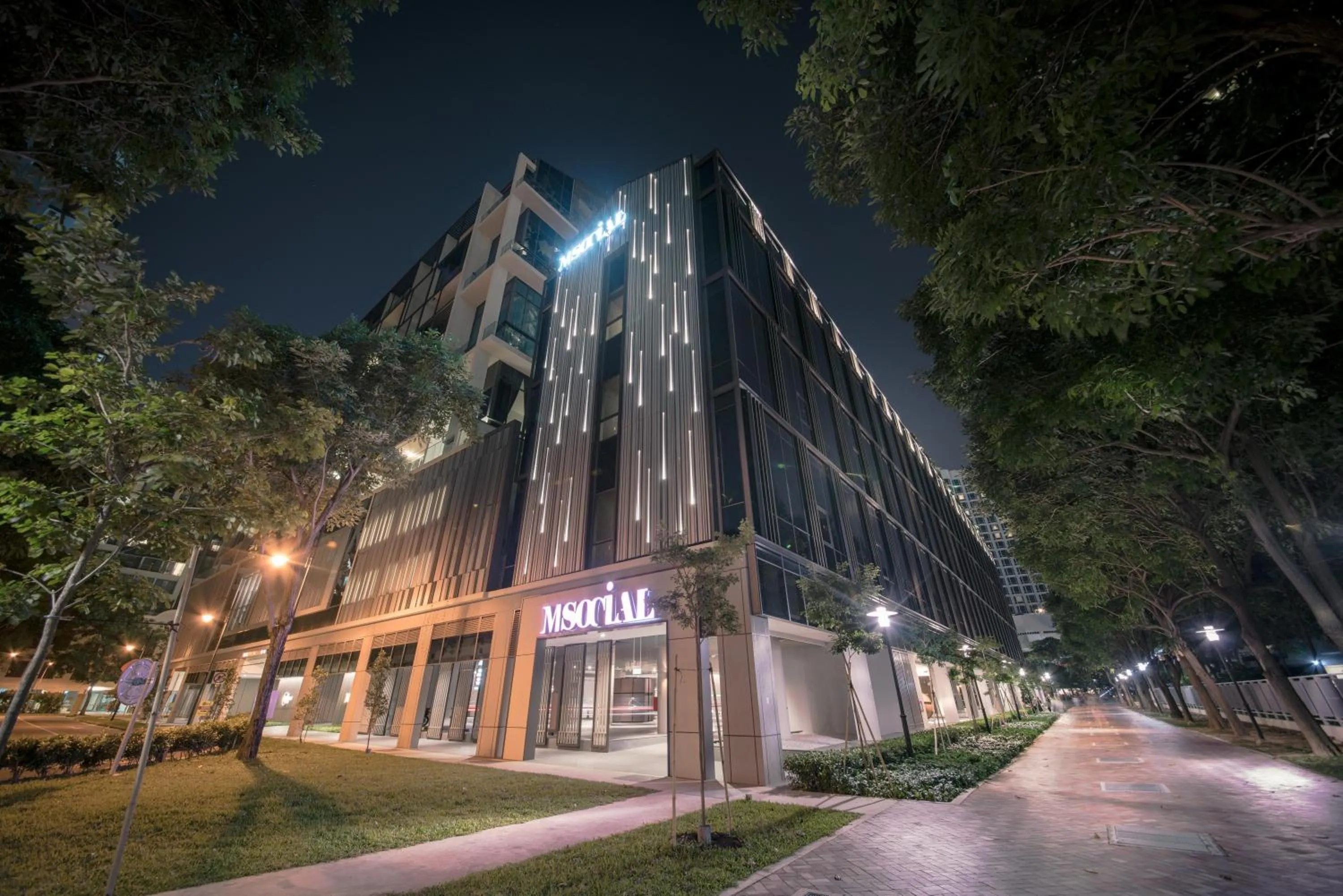 Property building in M Social Singapore