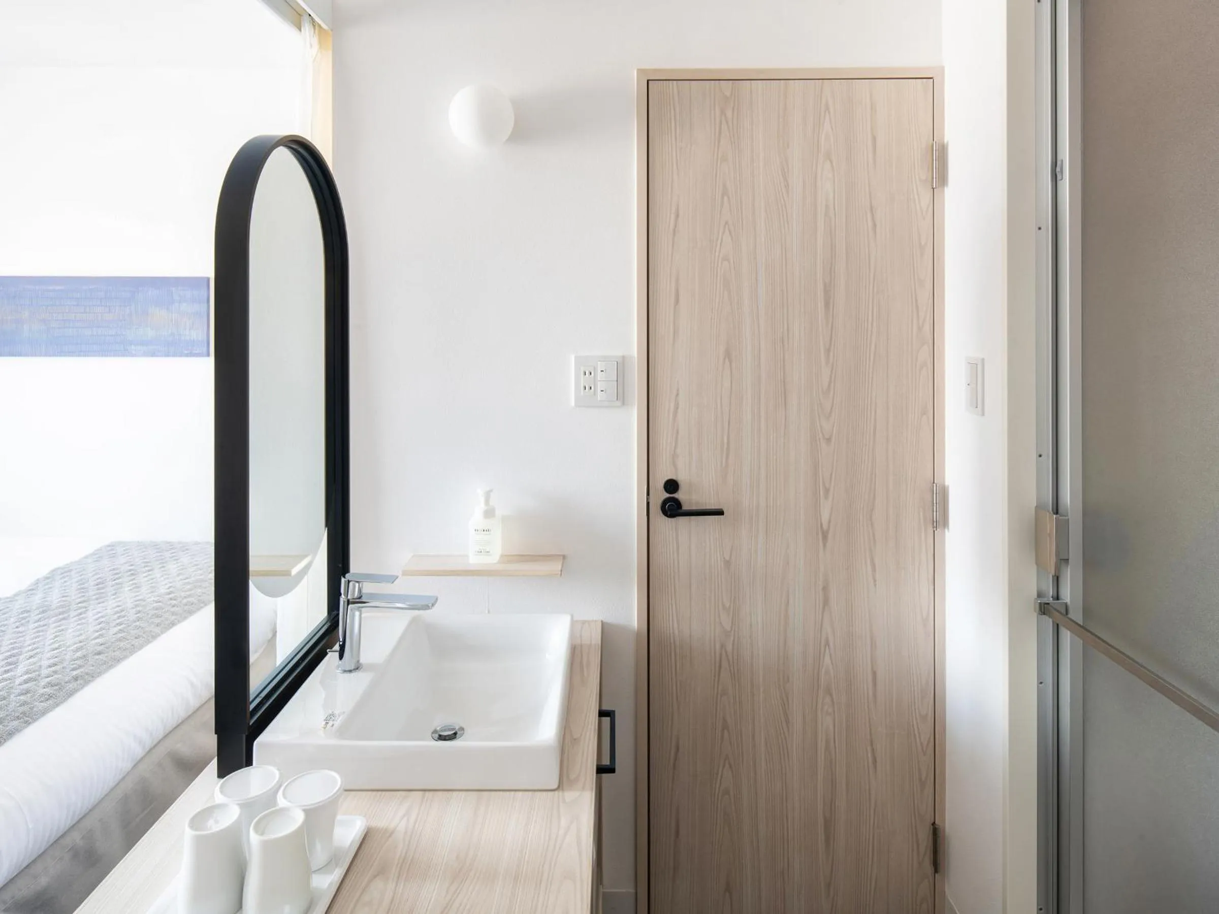 Bed in Vessel Hotel Fukuyama