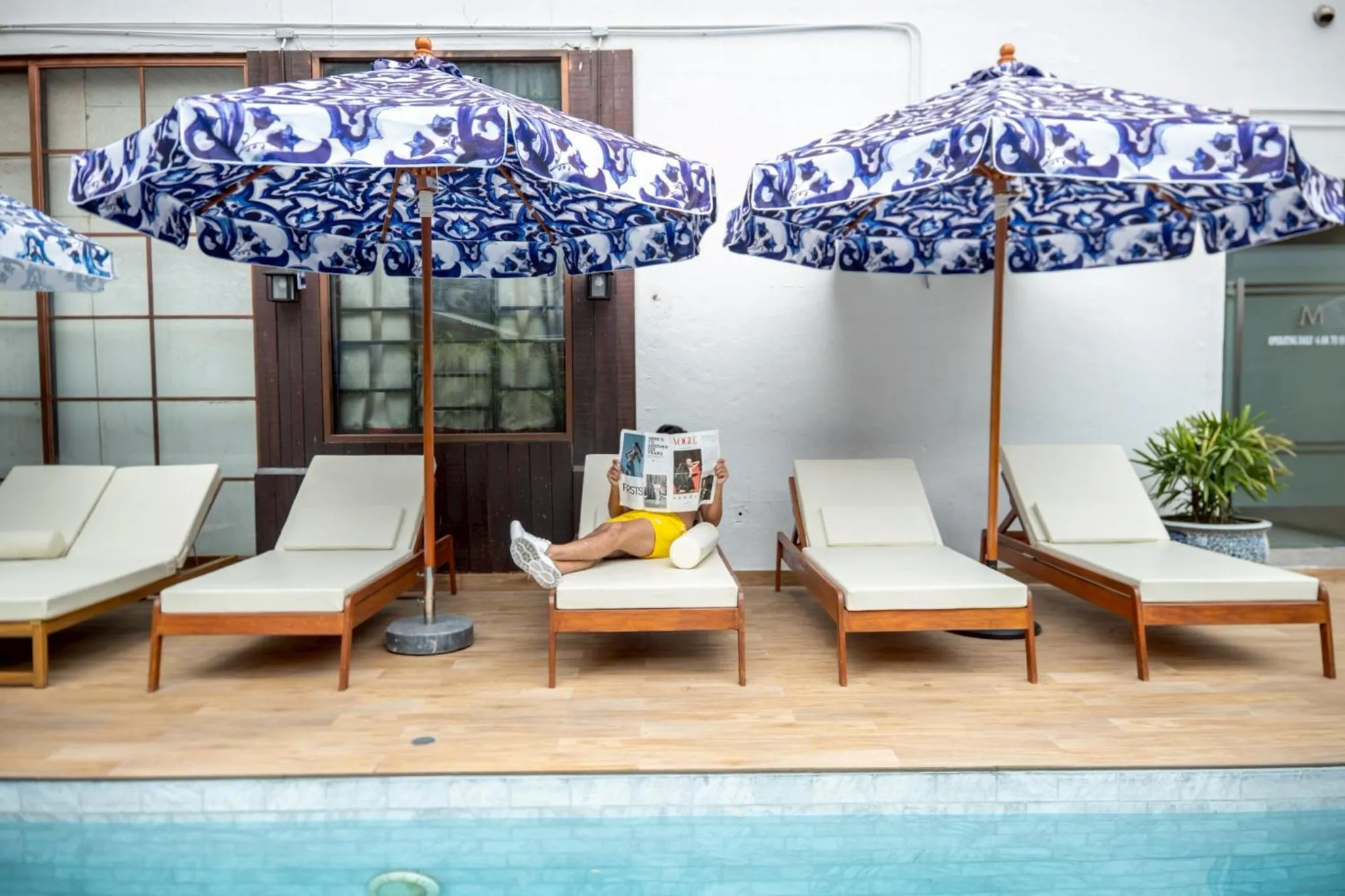 Swimming pool in Metropole, Bangkok, a Tribute Portfolio Hotel by Marriott