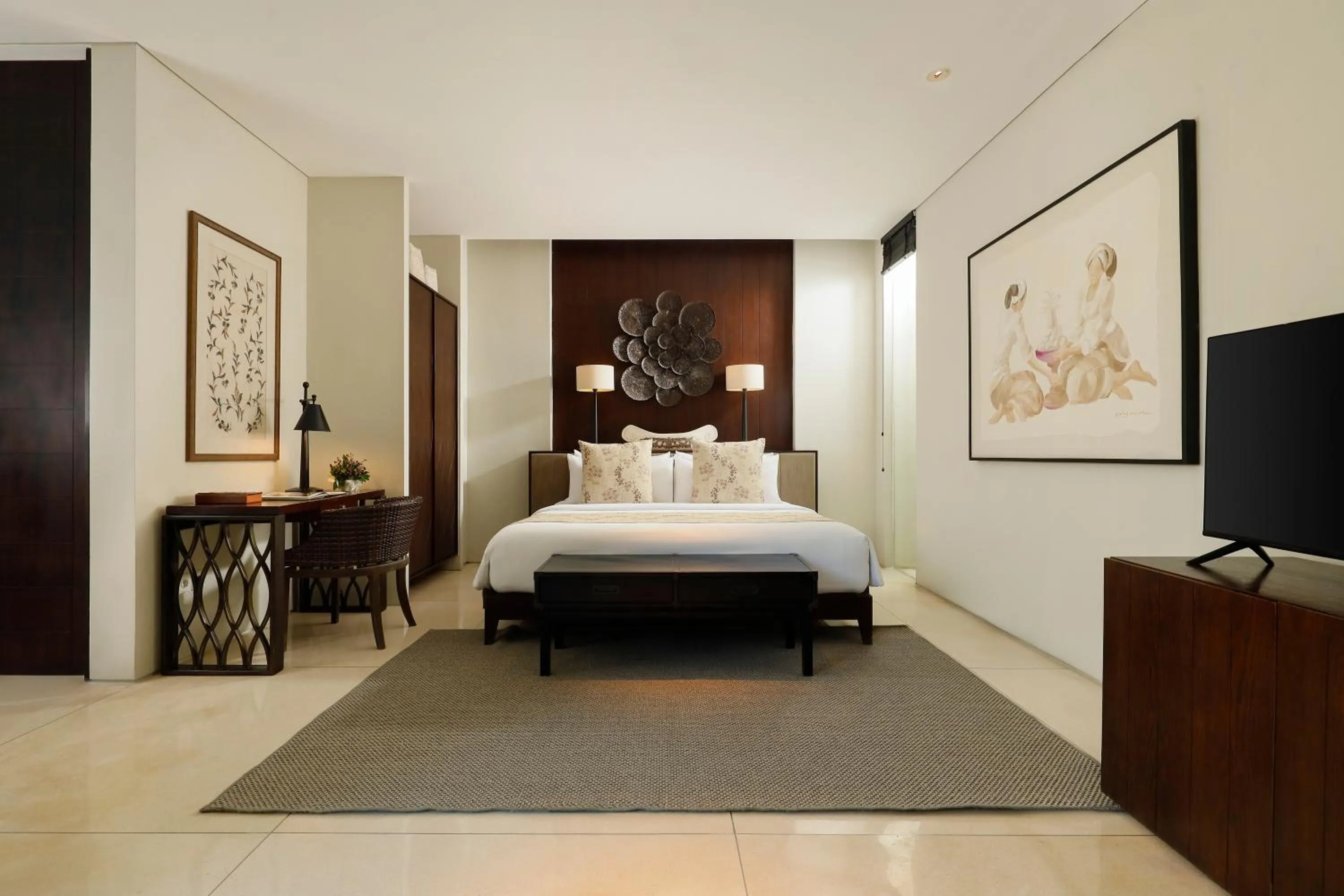 Bedroom, Bed in Vinila Villas by Nakula