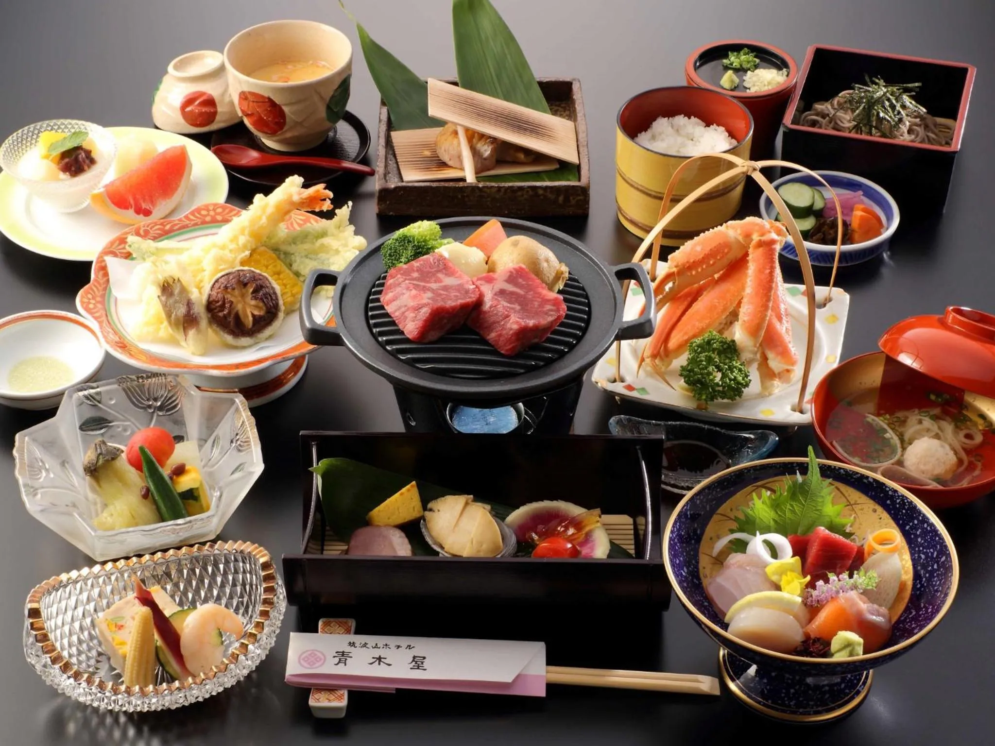 Food in Tsukubasan Hotel Aokiya