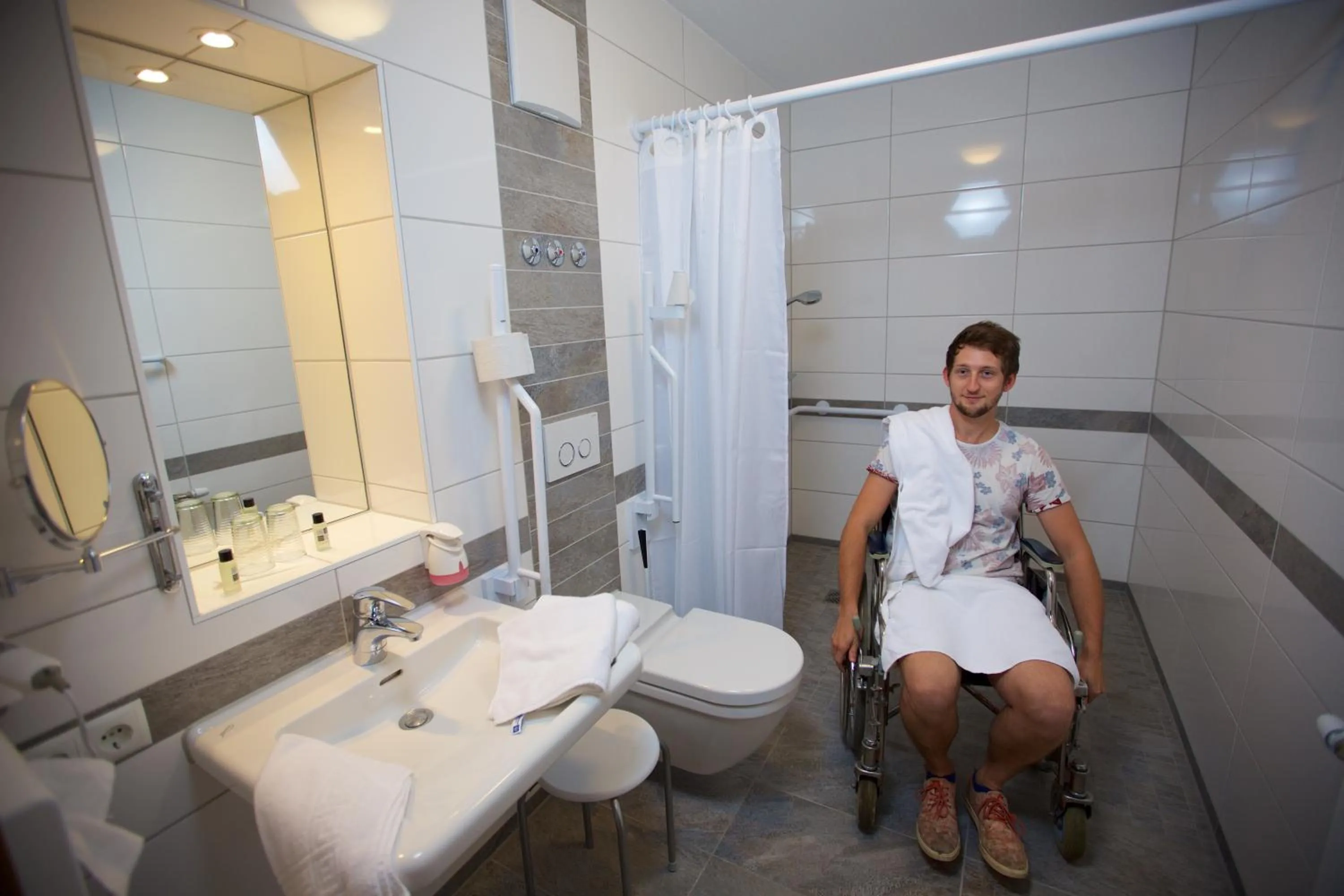 Bathroom in Hotel & Café Ritter von Böhl