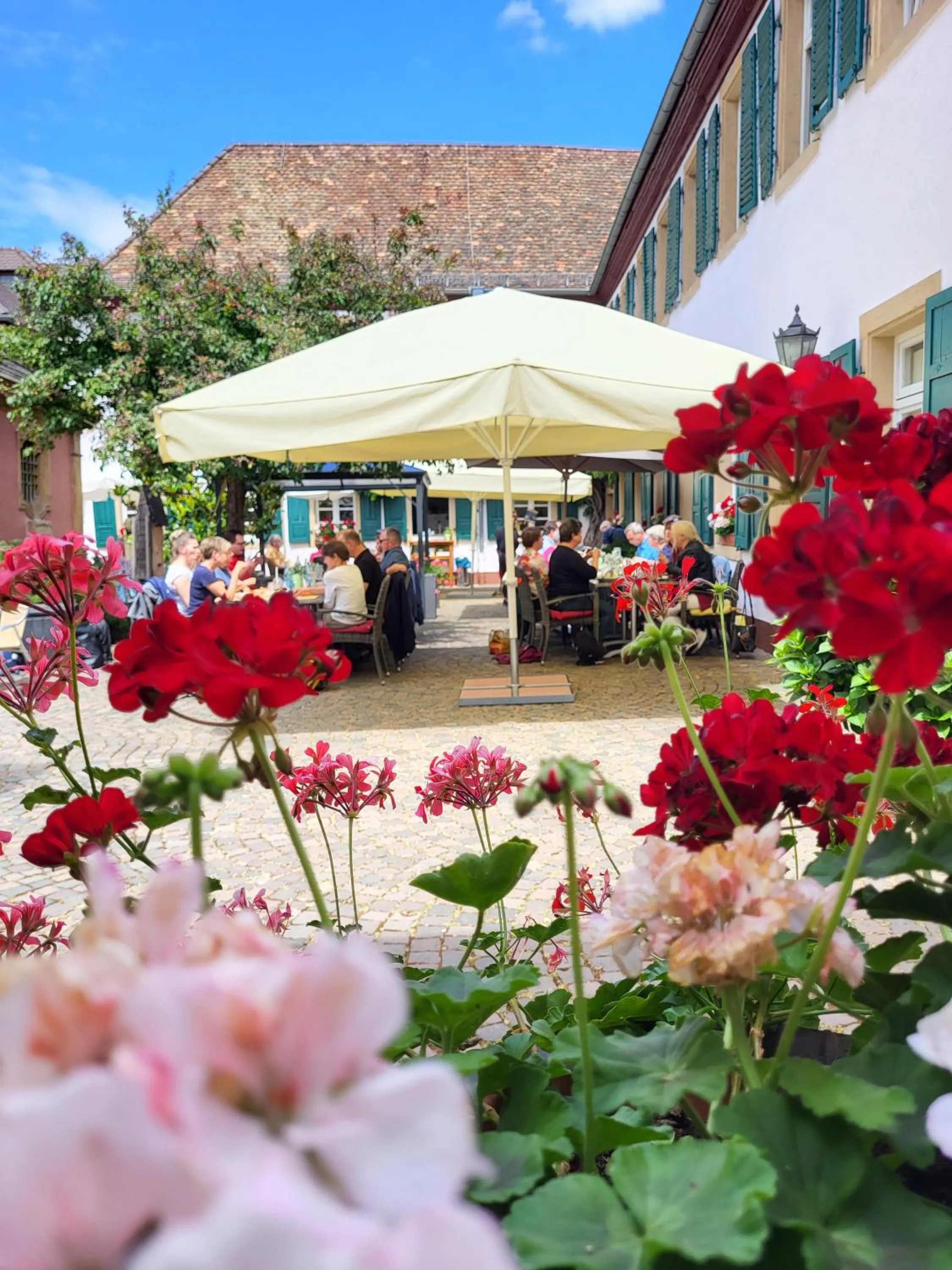 Patio in Hotel & Café Ritter von Böhl