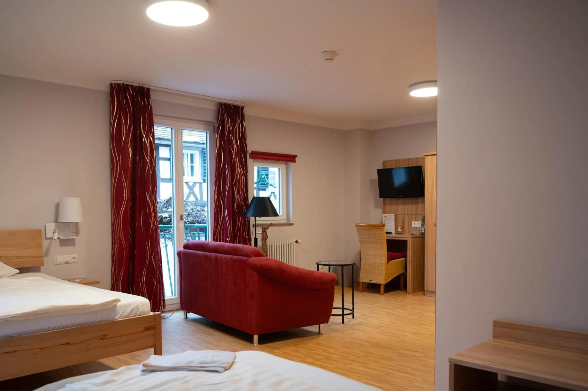 Bed in Hotel & Café Ritter von Böhl