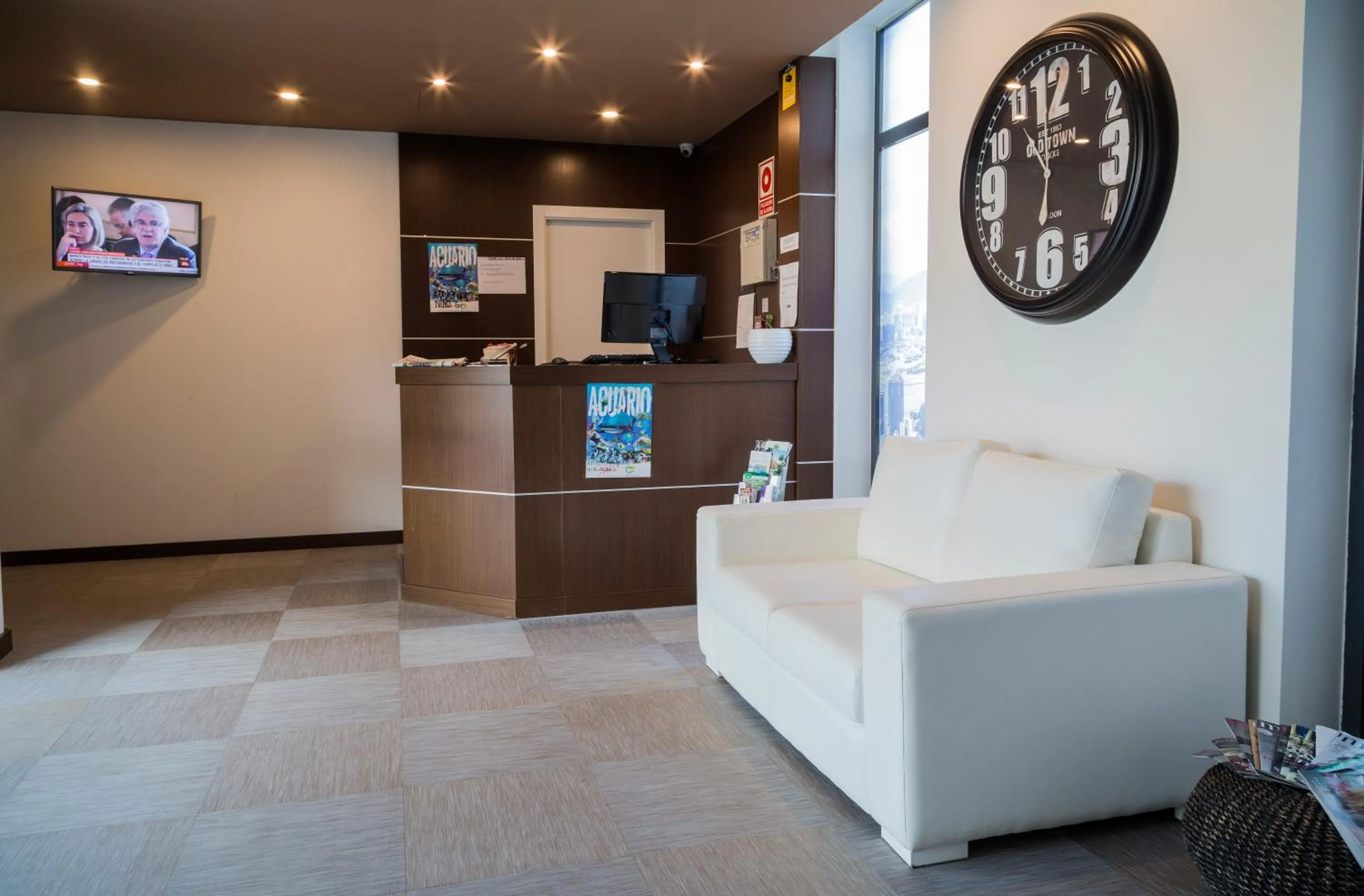 Lobby or reception in Hotel la Posada de Roces