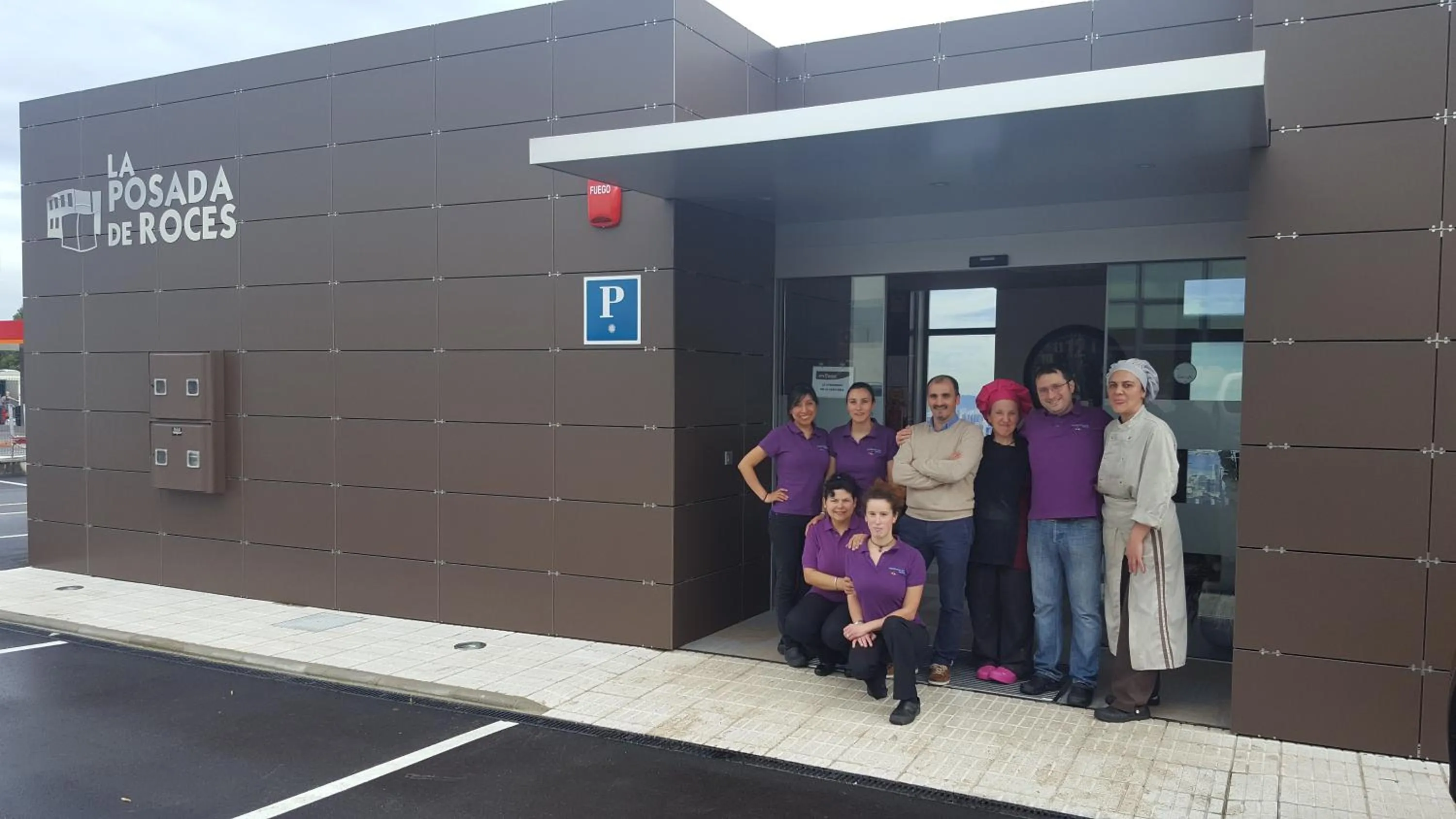 Staff in Hotel la Posada de Roces