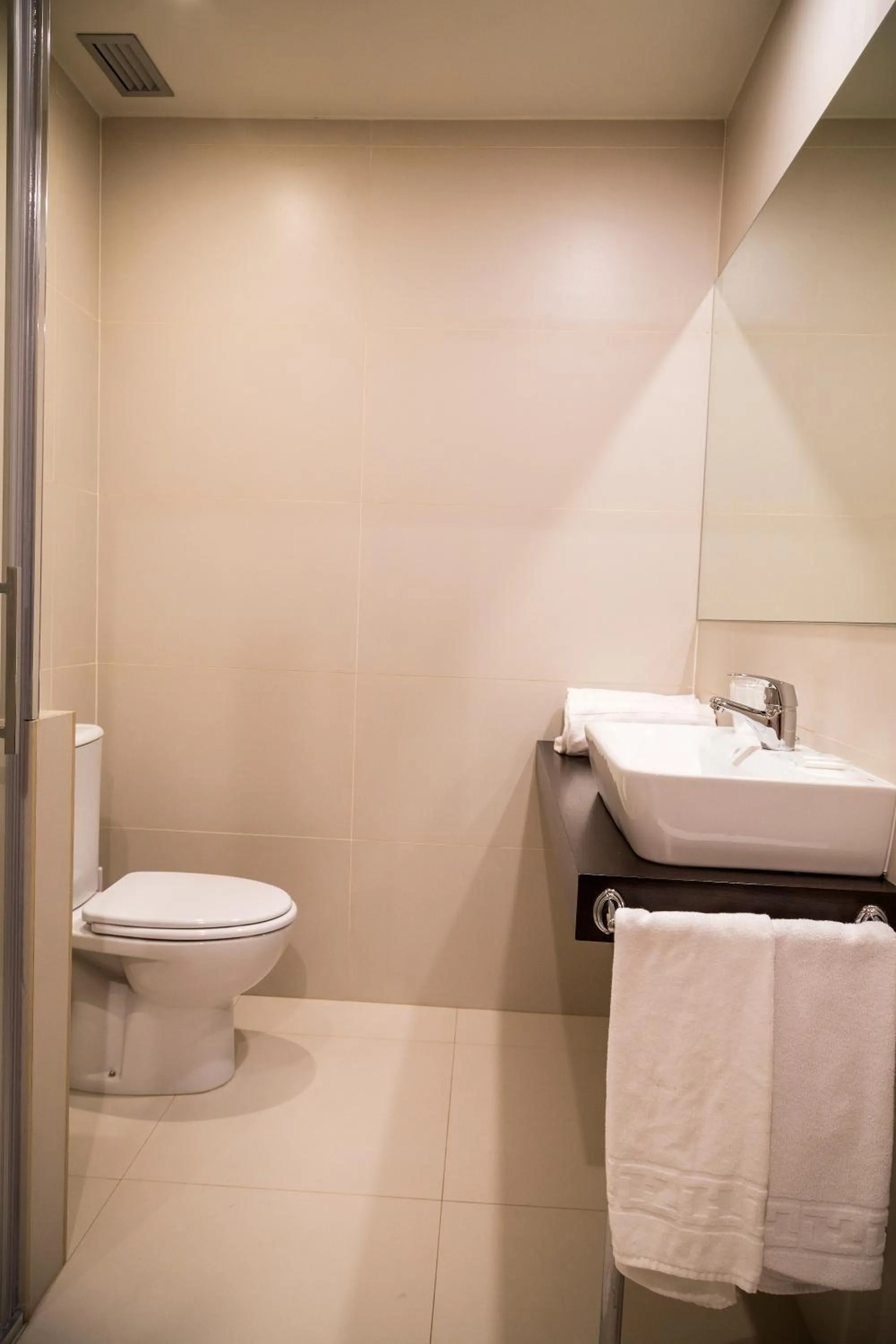 Shower in Hotel la Posada de Roces