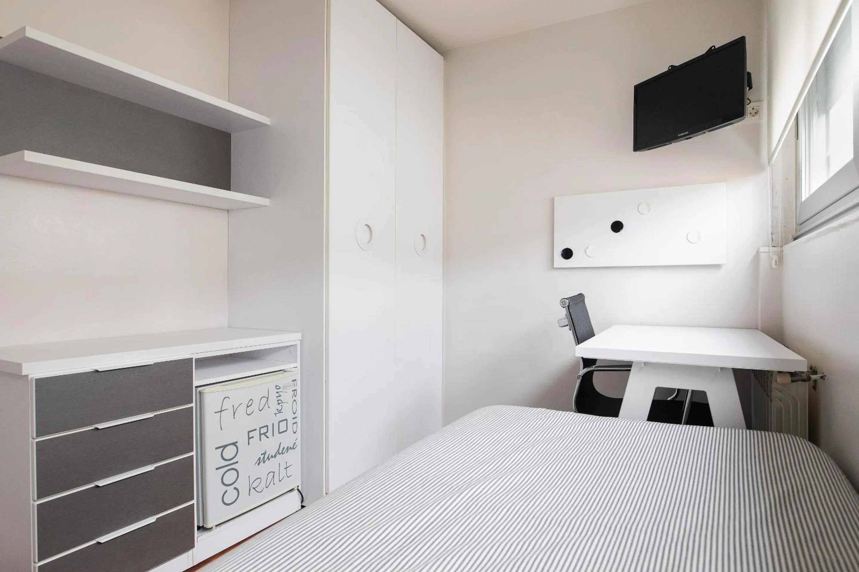 Bed in Pension Residencia F&F