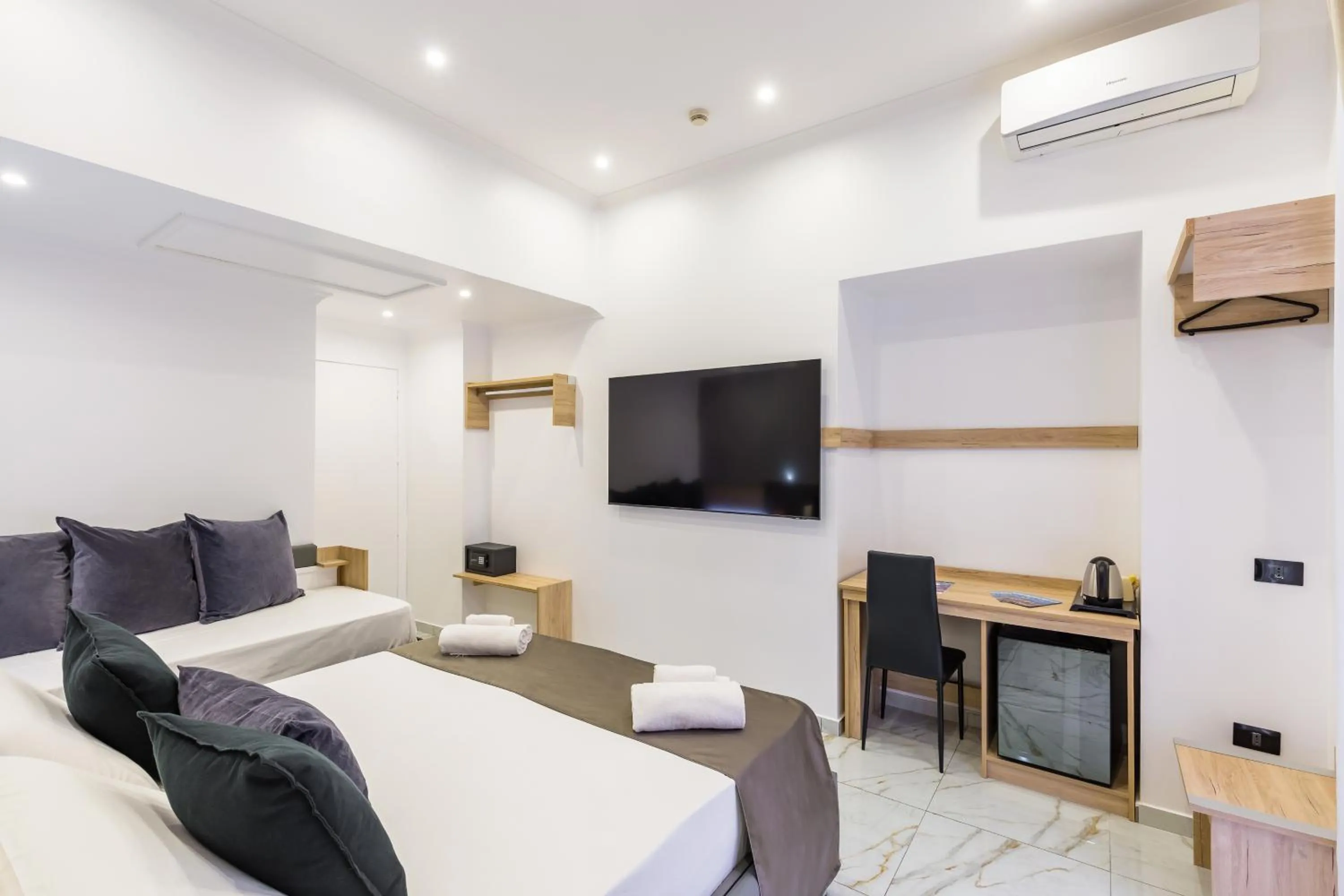 Bed in Hotel Sant'Angelo Palace