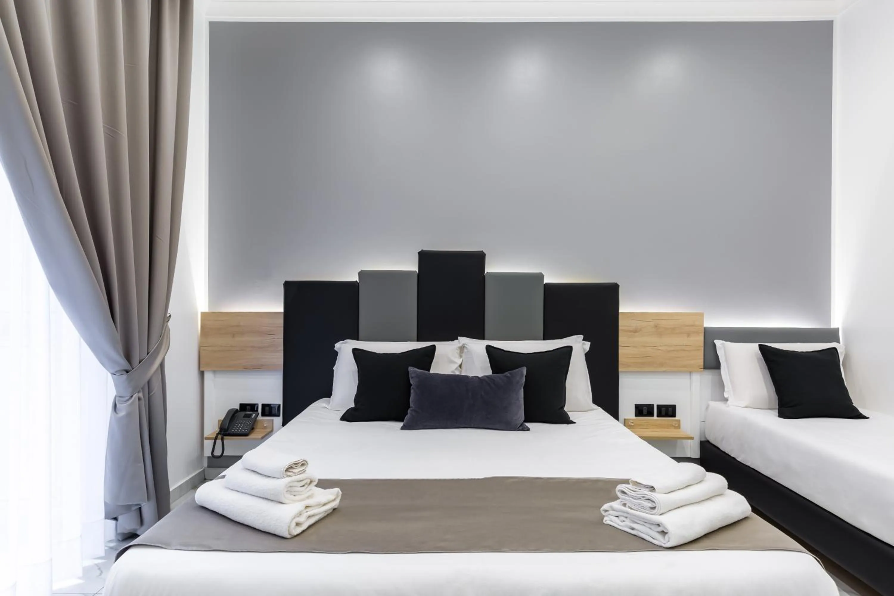 Bed in Hotel Sant'Angelo Palace