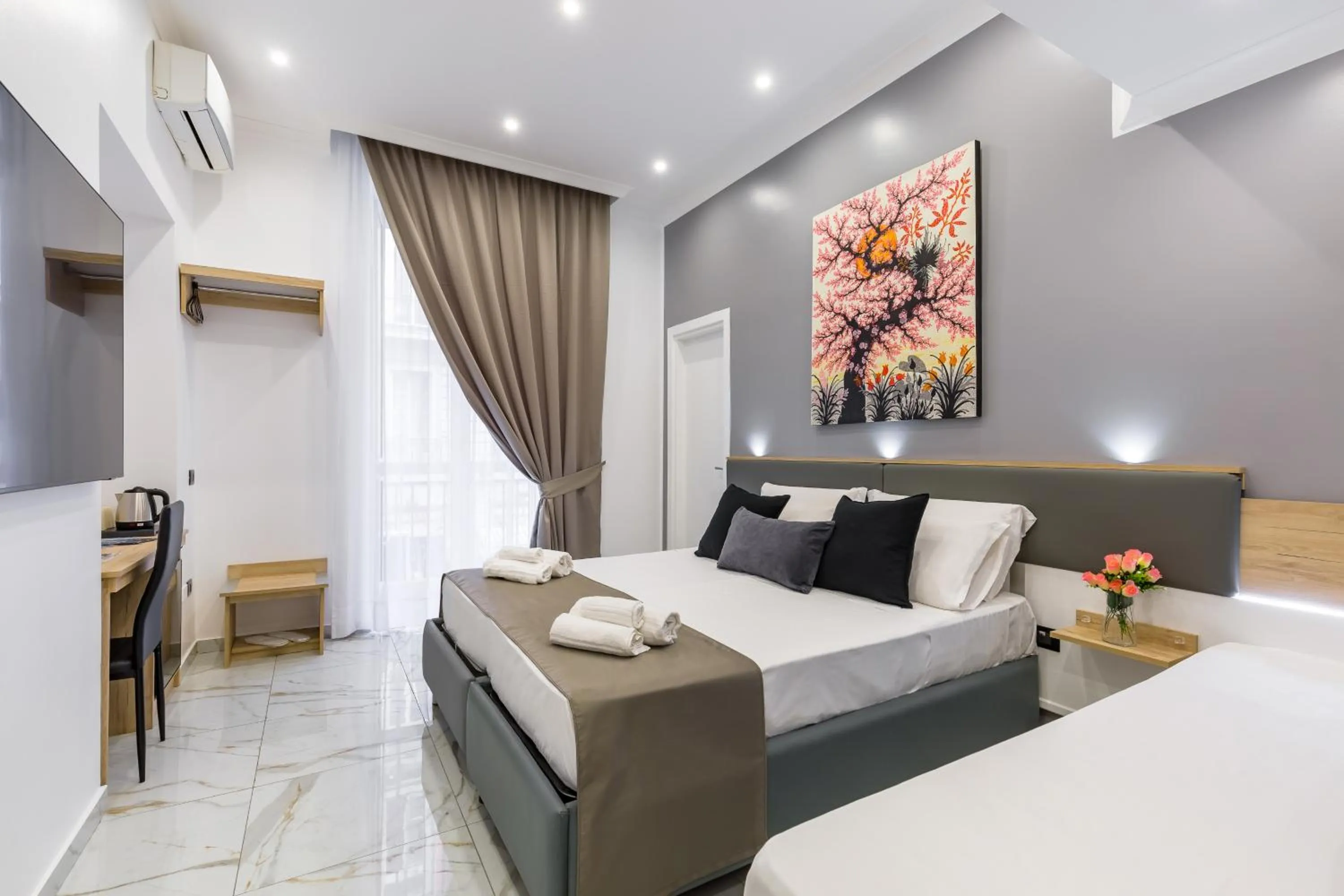 Bedroom, Bed in Hotel Sant'Angelo Palace