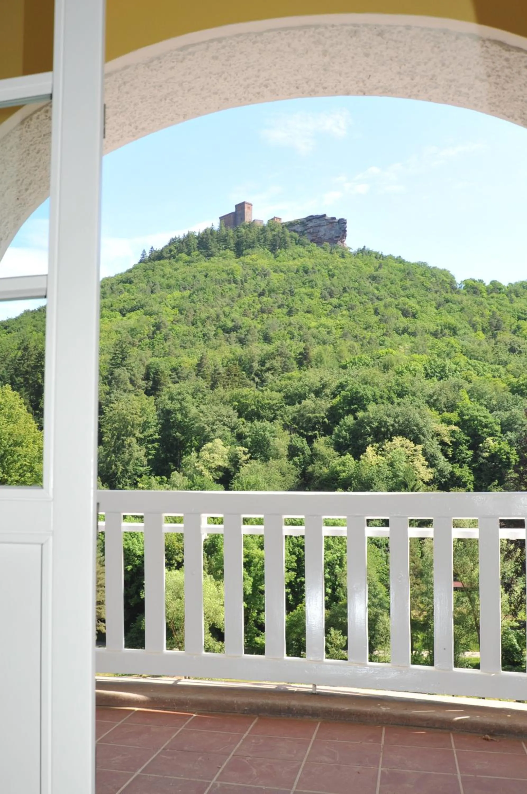 Balcony/Terrace in Jugendstilhotel Trifels