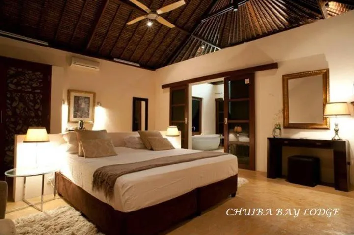 Bed in Chuiba Bay lodge