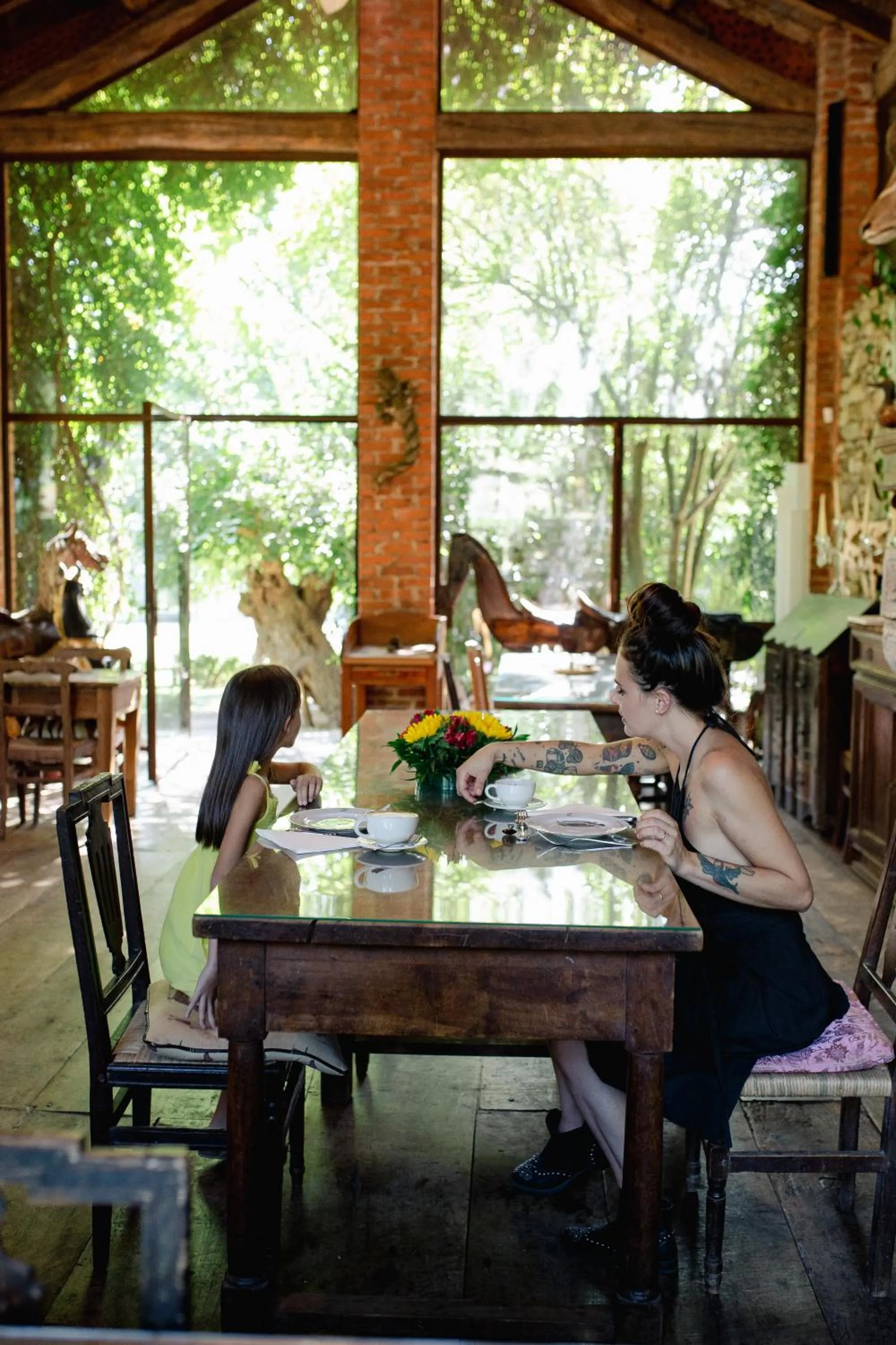Continental breakfast in La Cucchetta