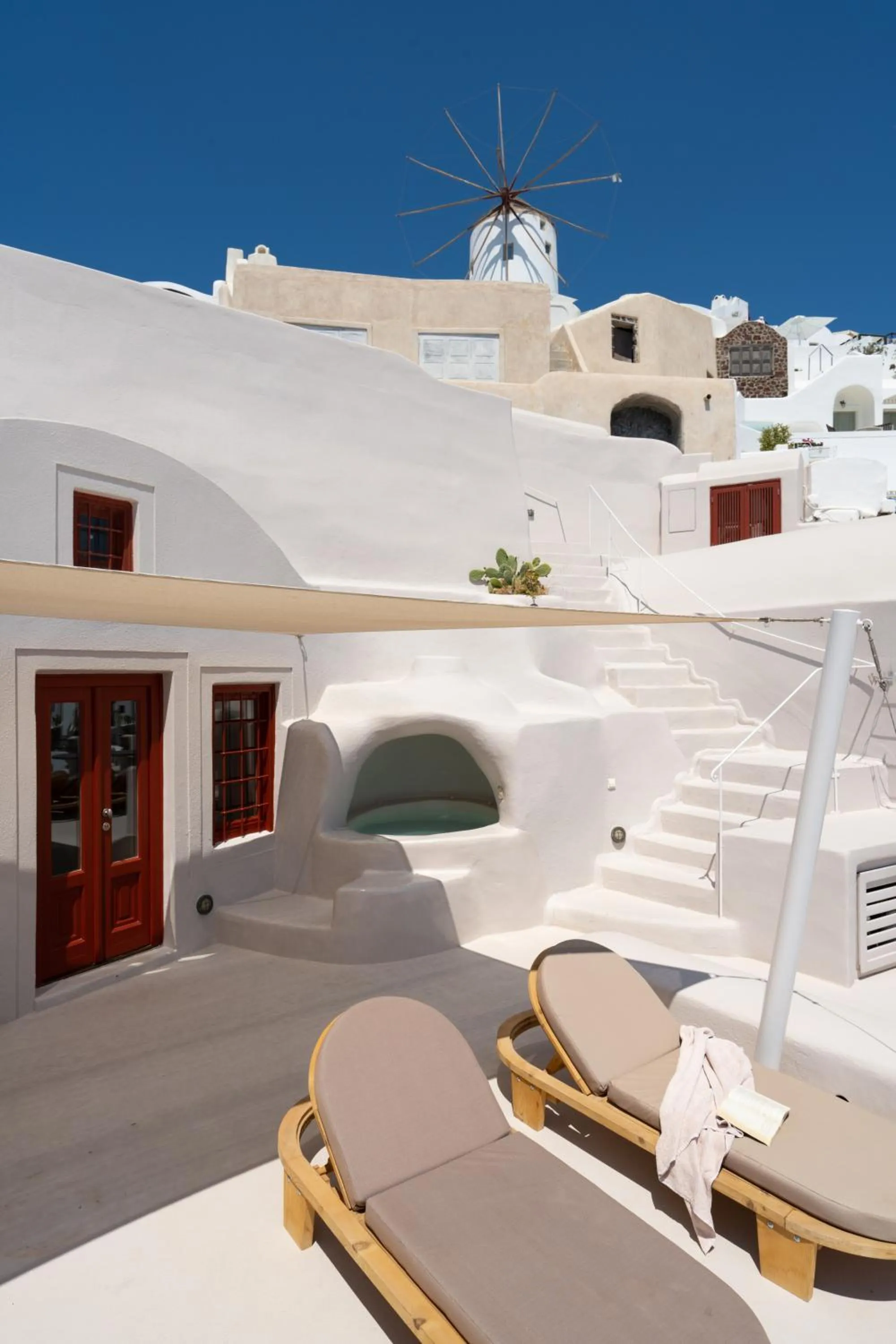 Balcony/Terrace in The Architect's Cave House
