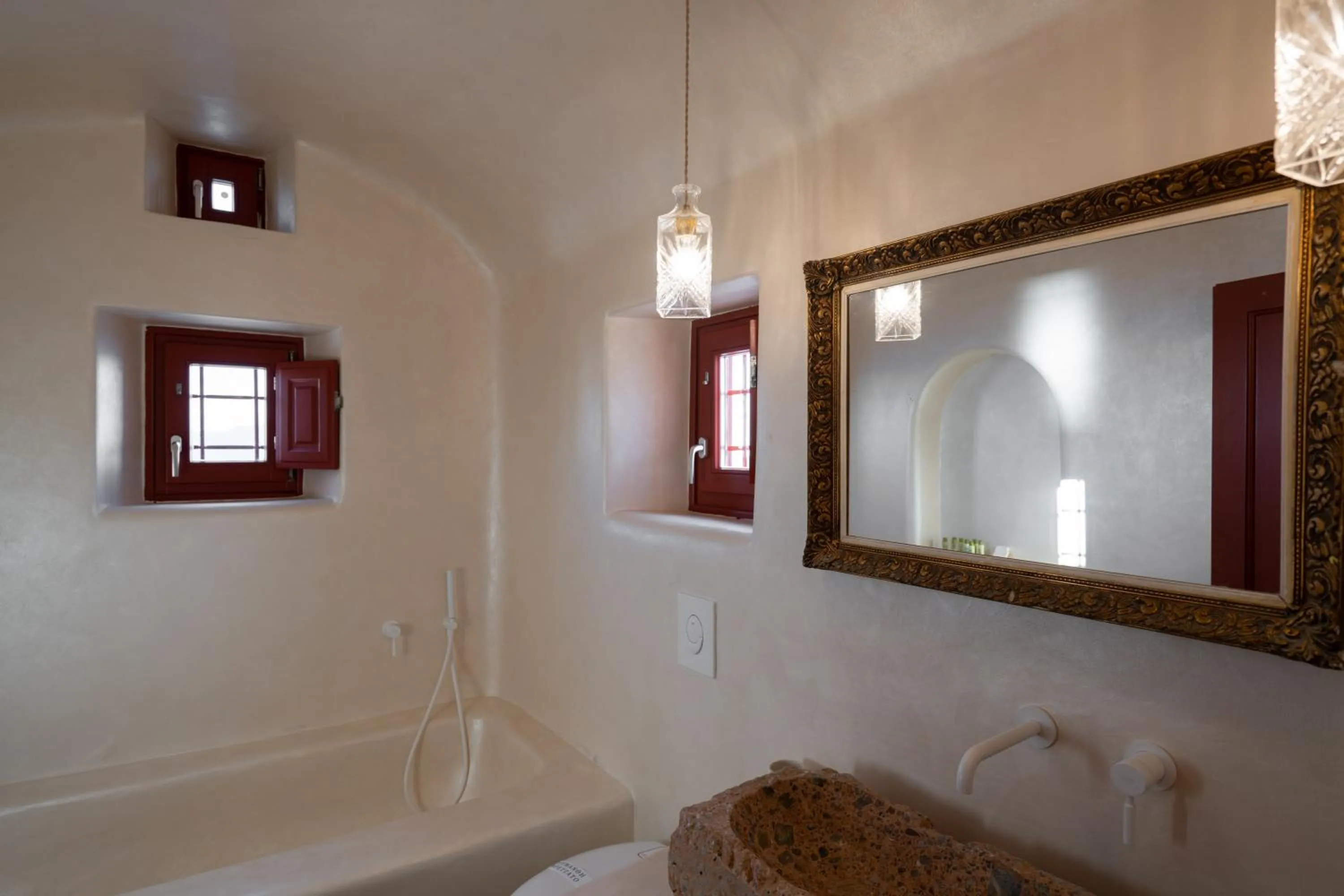 Bathroom in The Architect's Cave House