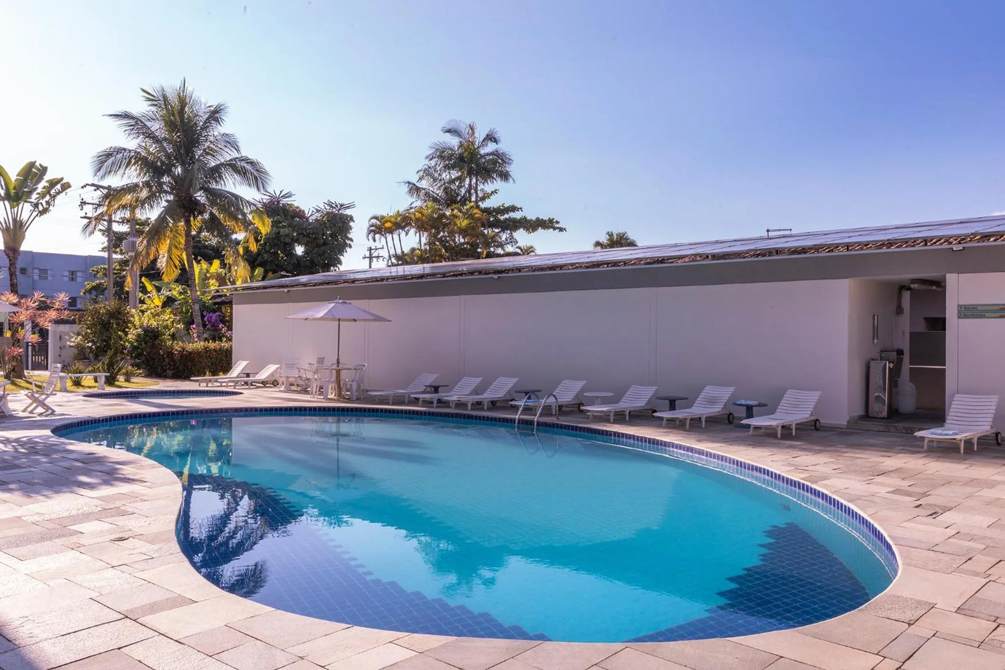 Swimming pool in Hotel Aojesp