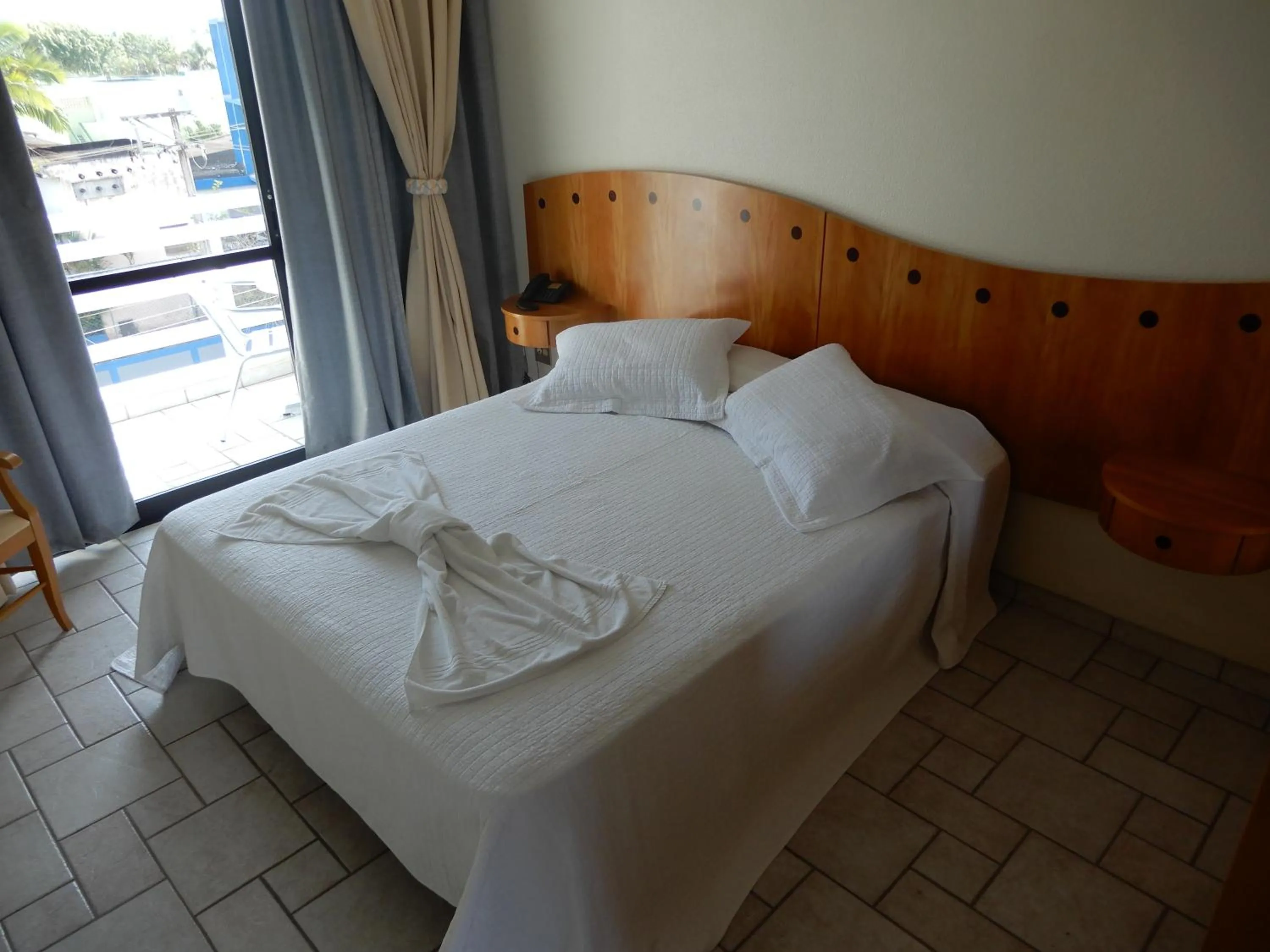 Bed in Hotel Aojesp