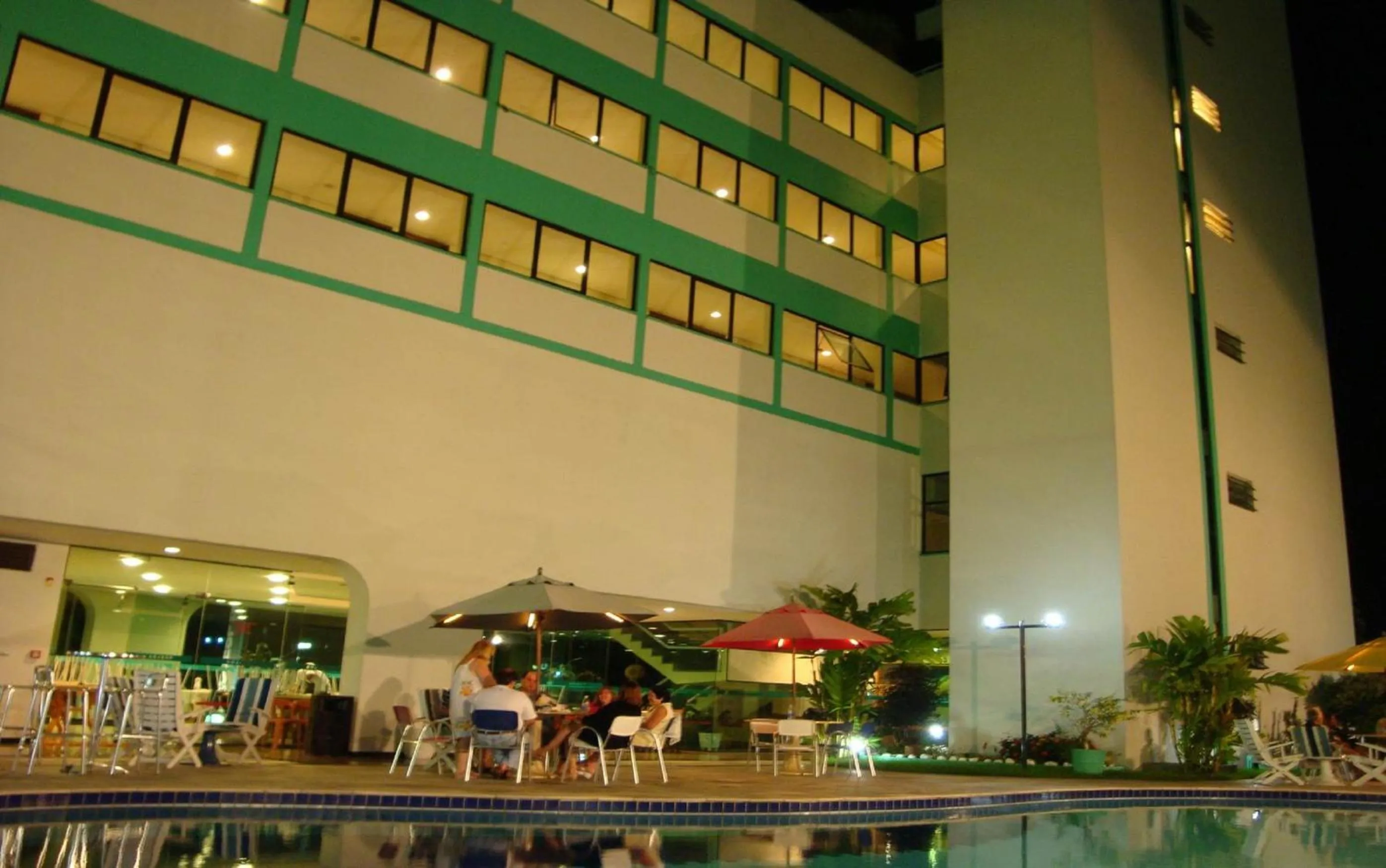 Pool view in Hotel Aojesp