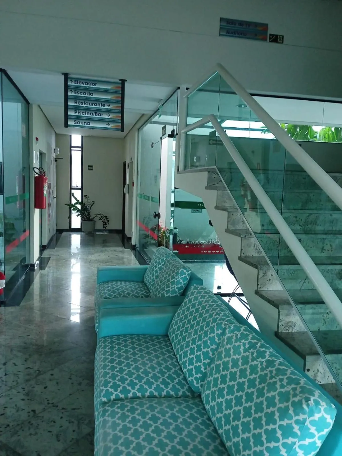 Seating area in Hotel Aojesp