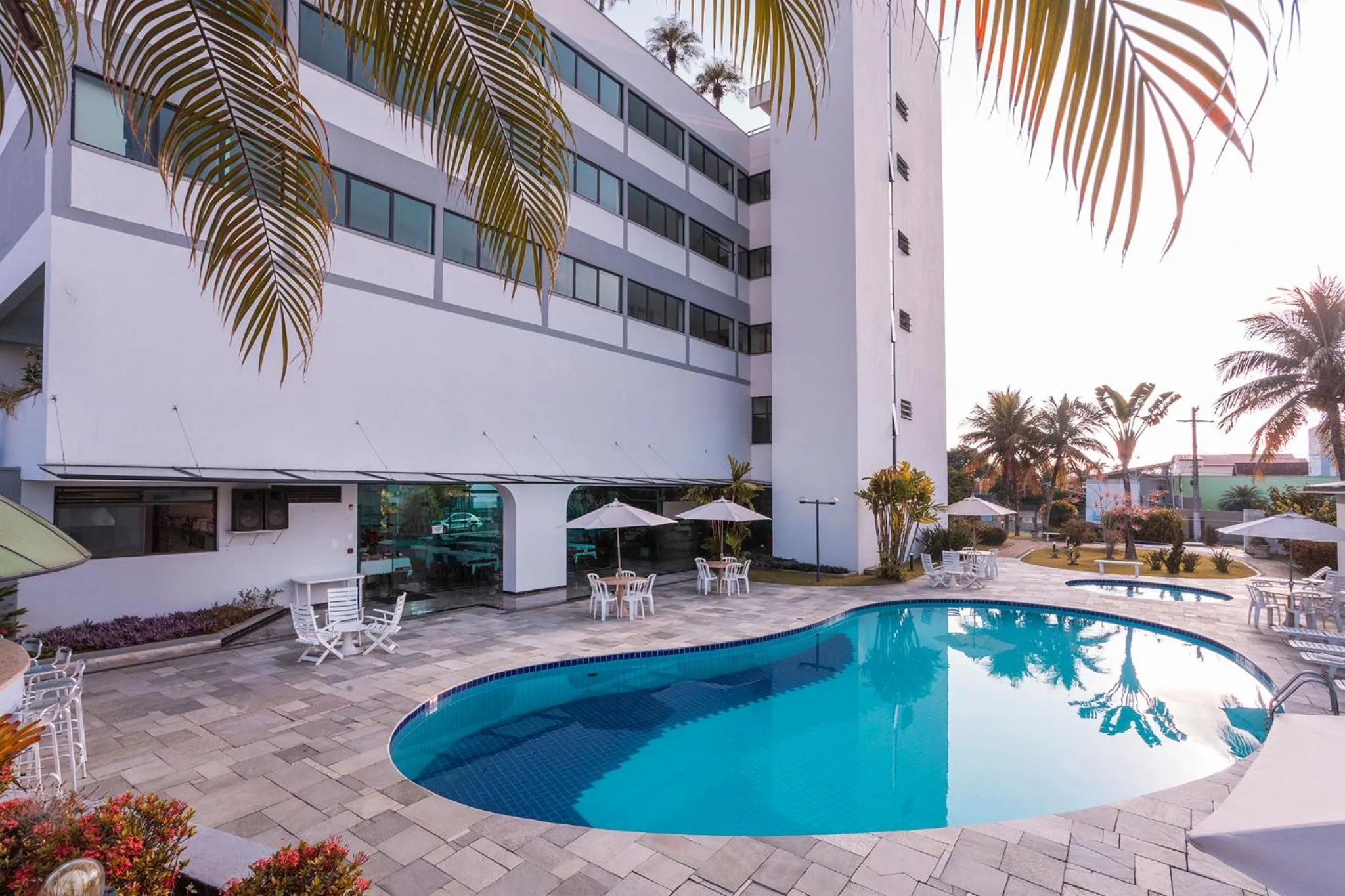 Swimming pool in Hotel Aojesp