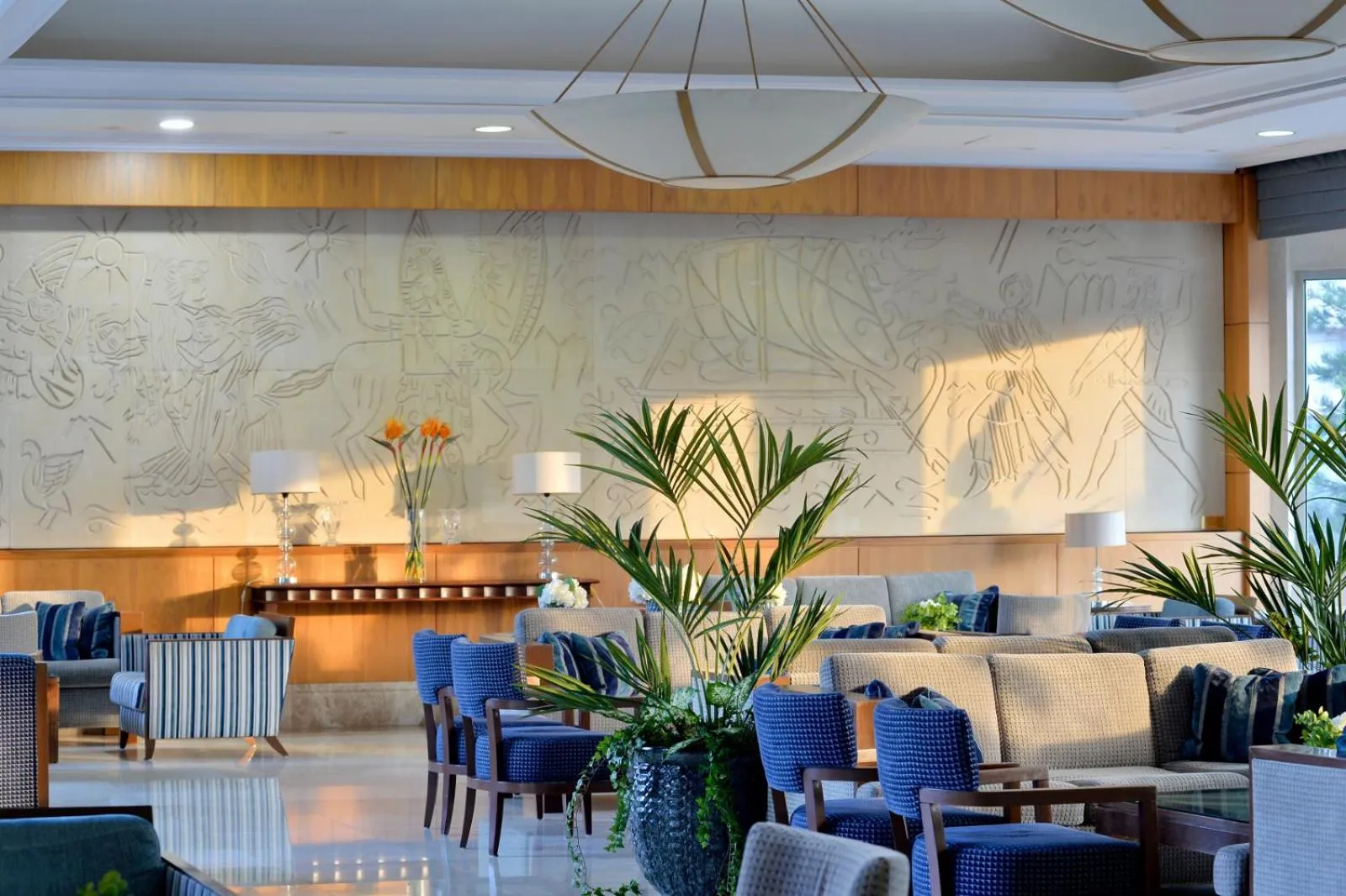 Lobby or reception in Ajax Hotel